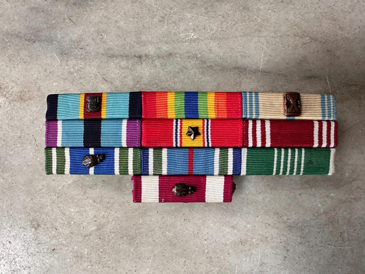 US Modern War in Afghanistan Era 10 Ribbon Bar Set (Army)