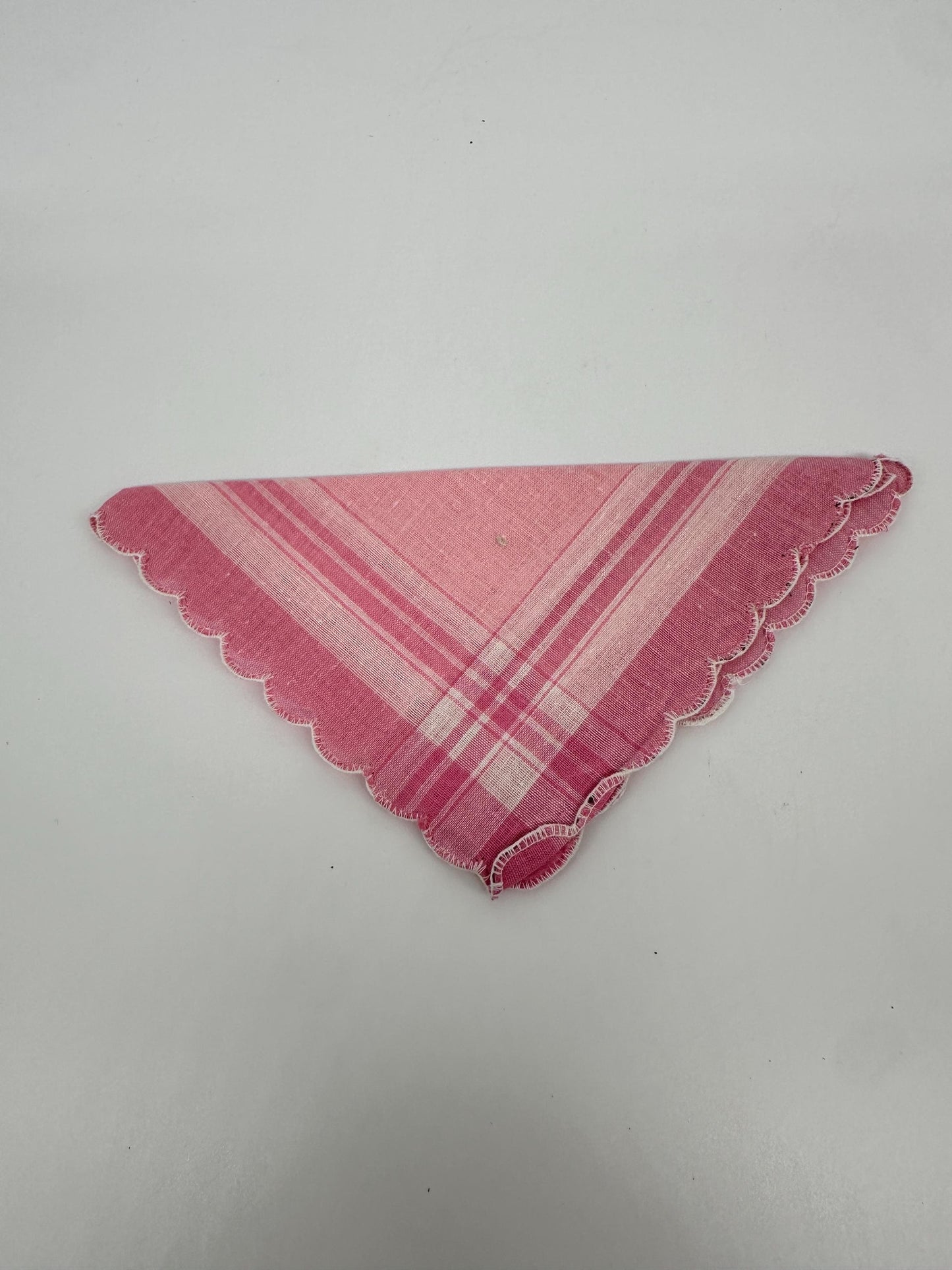 Vintage Shabby Chic Linen Crocheted Hankies – Ivory, Pink, Pastel Bridal Wedding Set
