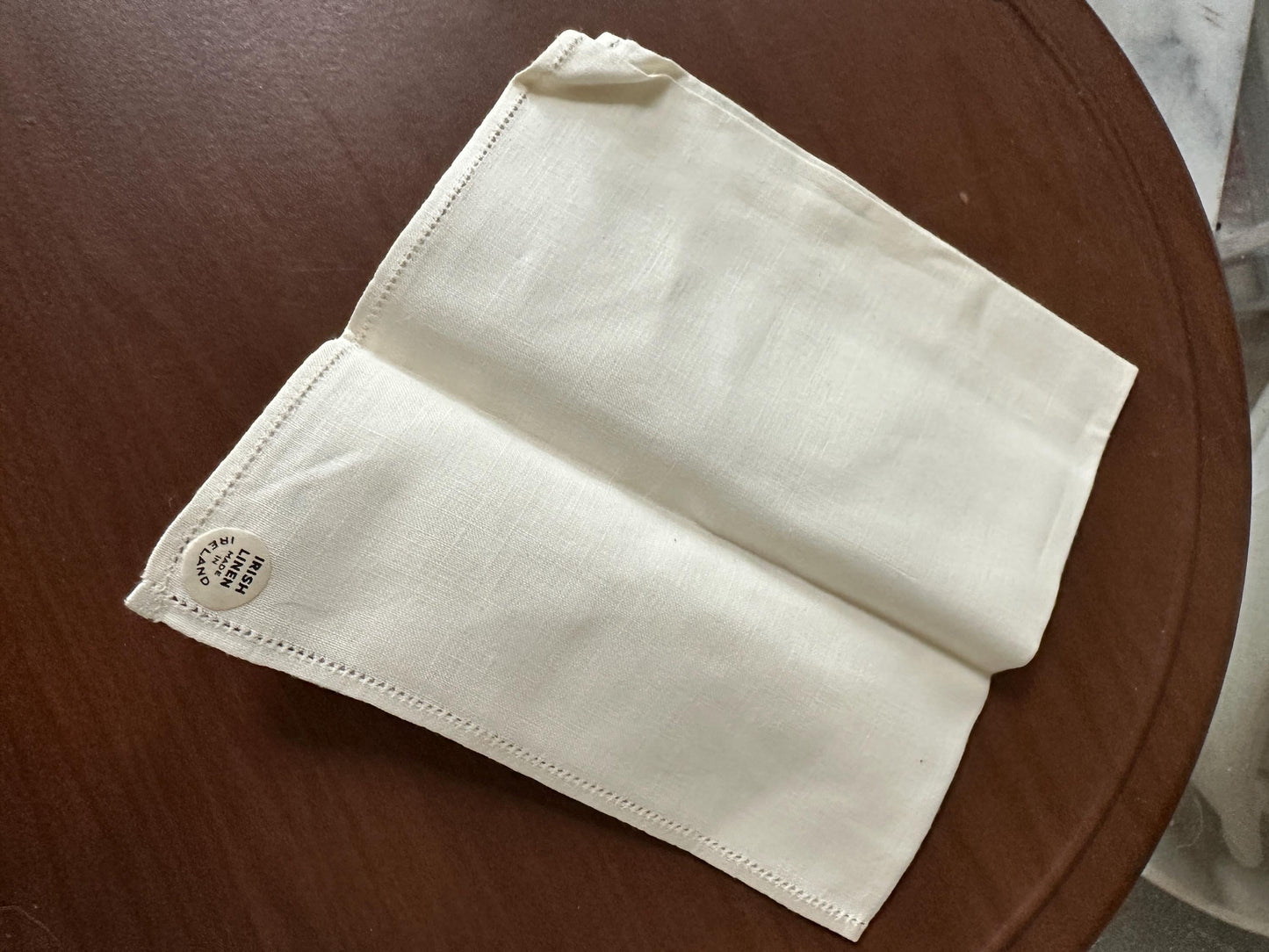 Vintage Shabby Chic Linen Crocheted Hankies – Ivory, Pink, Pastel Bridal Wedding Set