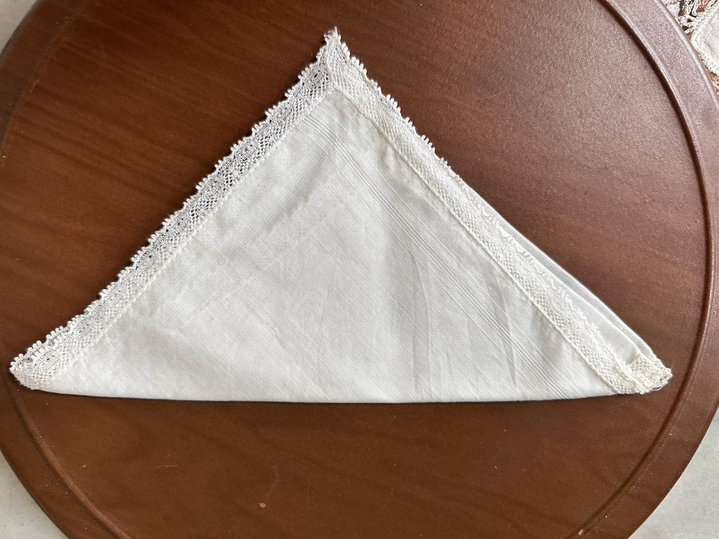 Vintage Linen Crocheted Hankies Set – Shabby Chic Bridal Wedding Hankies