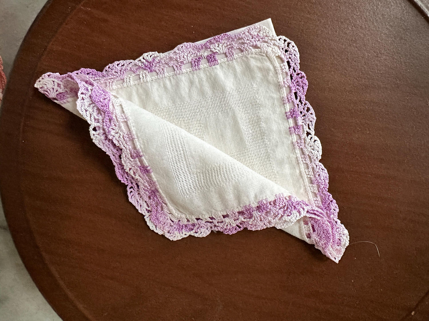 Vintage Linen Hankies - Pastel Floral and Butterfly Embroidery, Bridal Hanky Set of 5