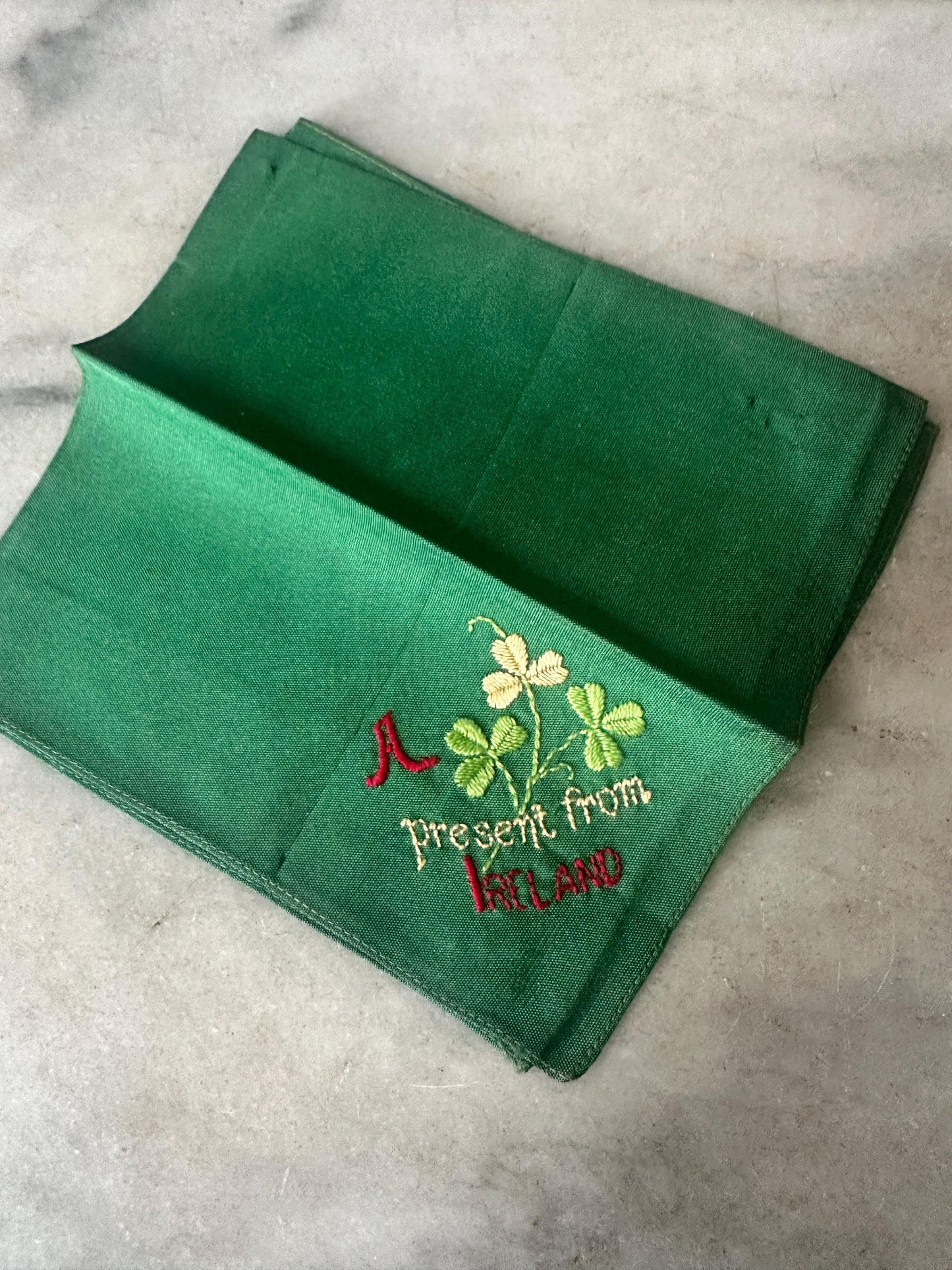 Vintage Embroidered Hankies – Ireland, Scotland Souvenir Collection