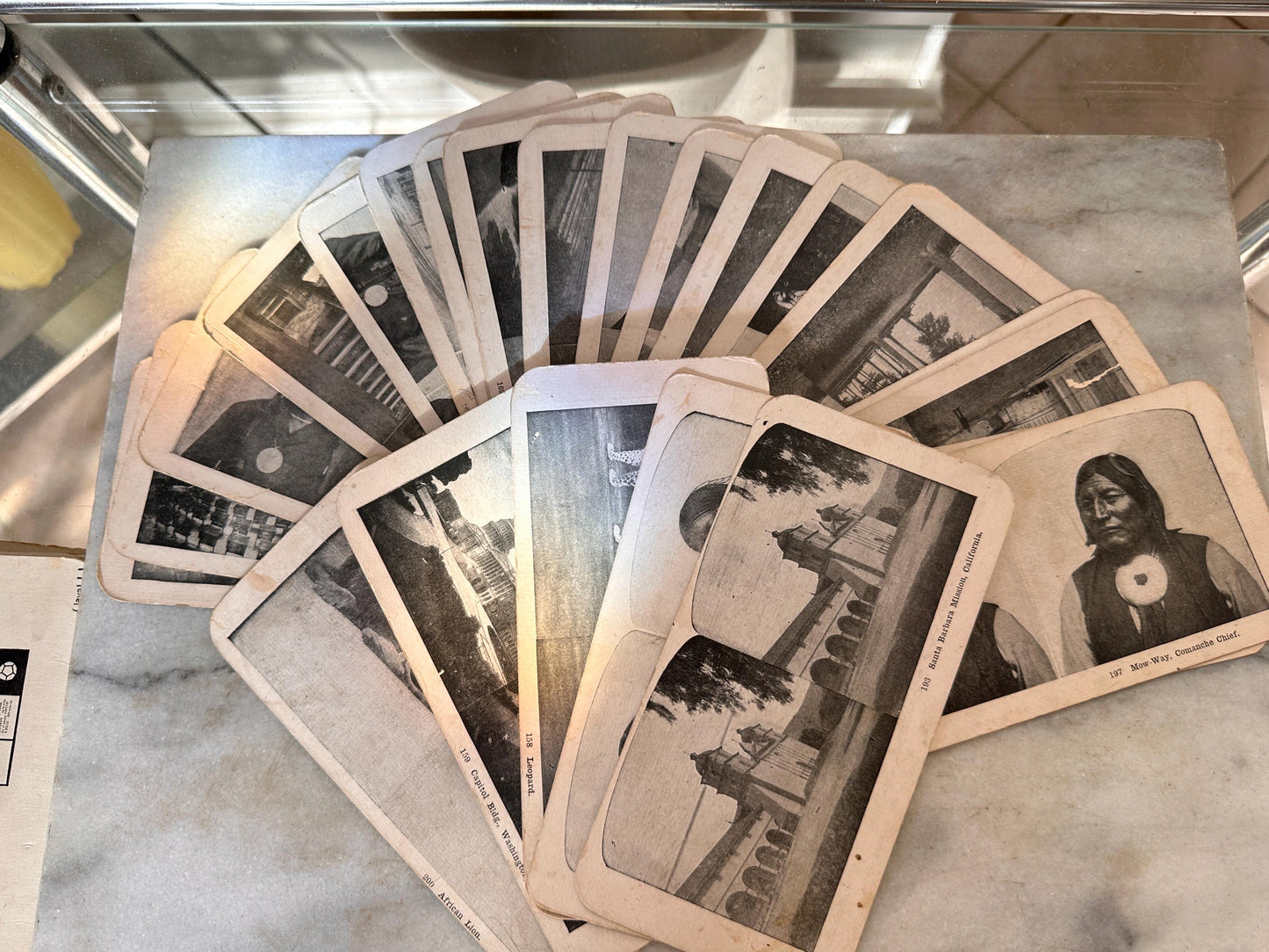 Antique 1800s Stereoscope Steroview Cards Collection | Double-Sided Victorian Stereoview Slides | Antique Photography & Optical Ephemera
