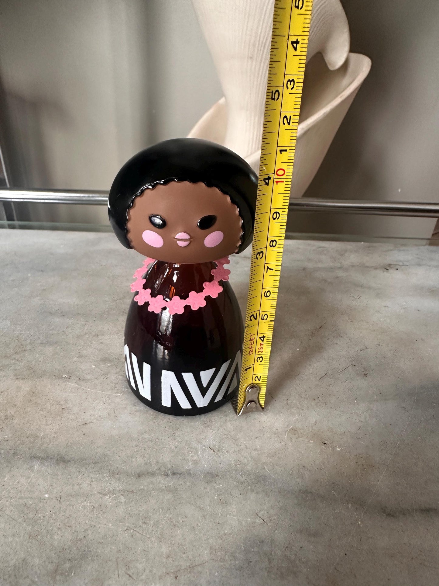 Vintage, Avon Small World Cologne, Empty Glass, Island Girl Bottle