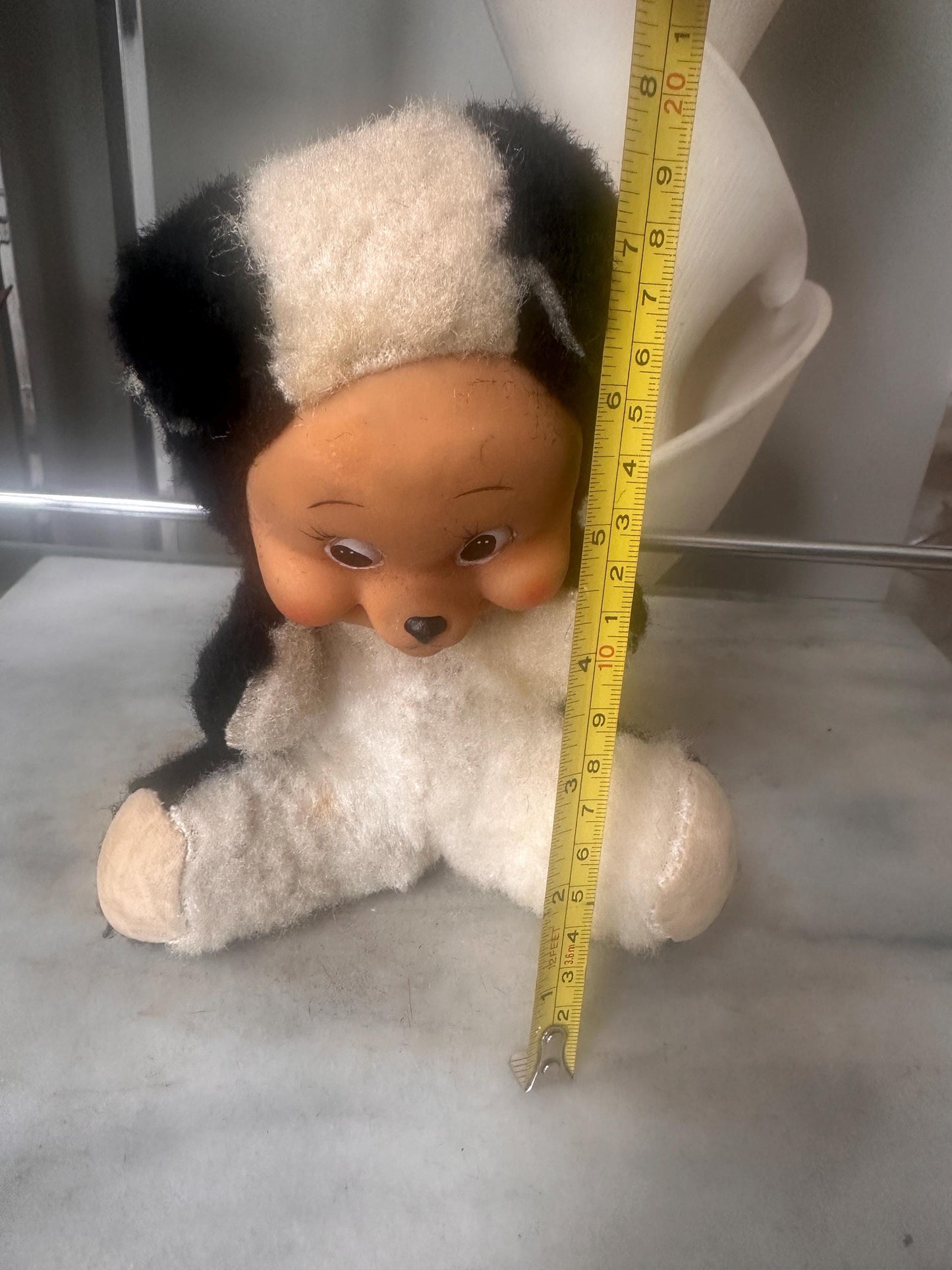 Vintage Rubber Face Skunk Plush Doll