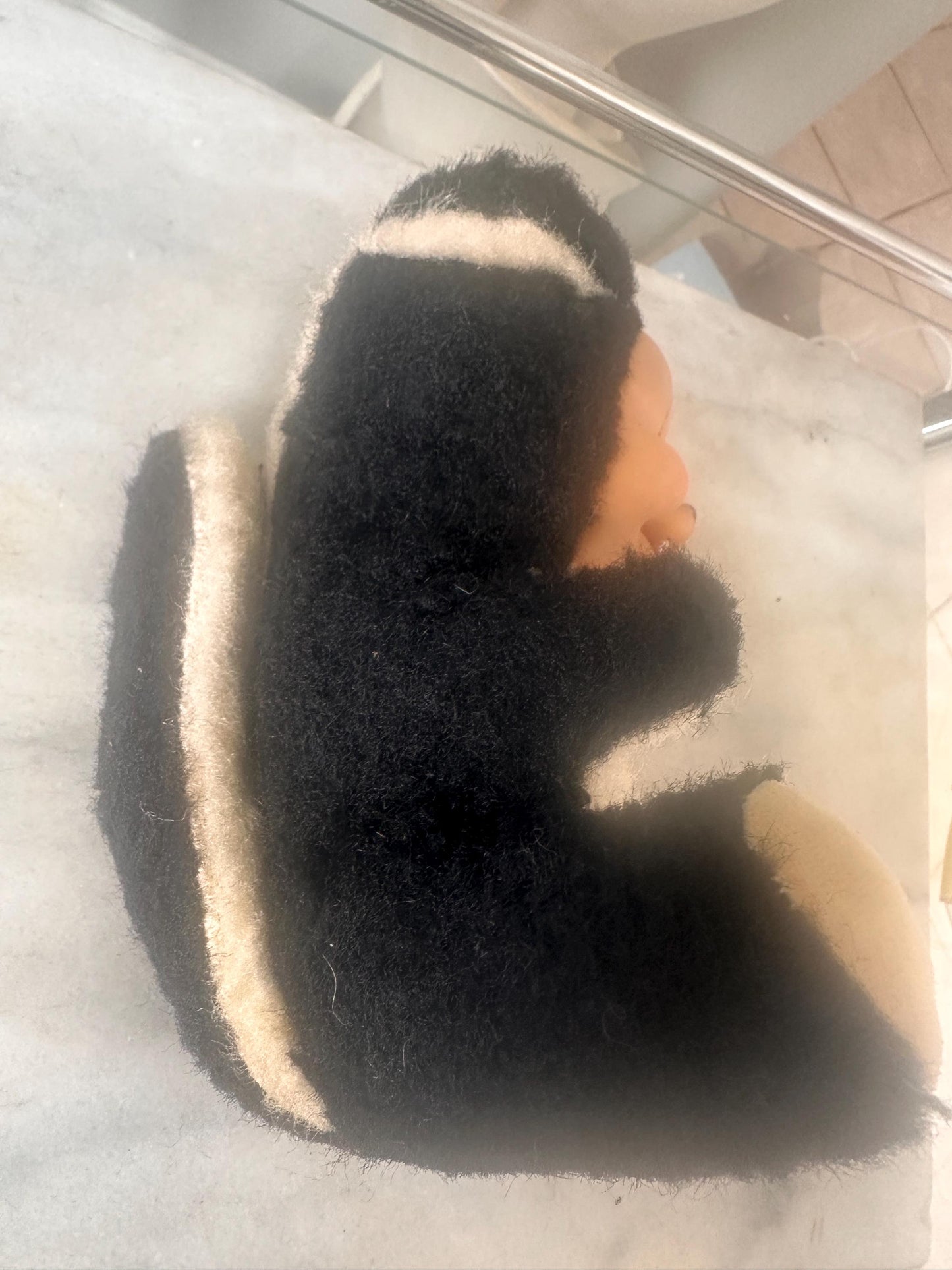 Vintage Rubber Face Skunk Plush Doll