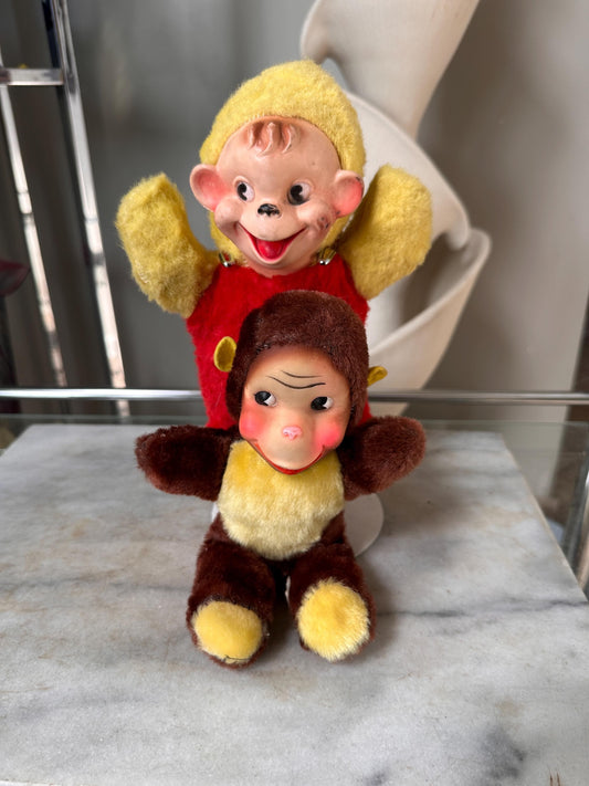 VIntage Rubber Faced Flush Monkey (2)