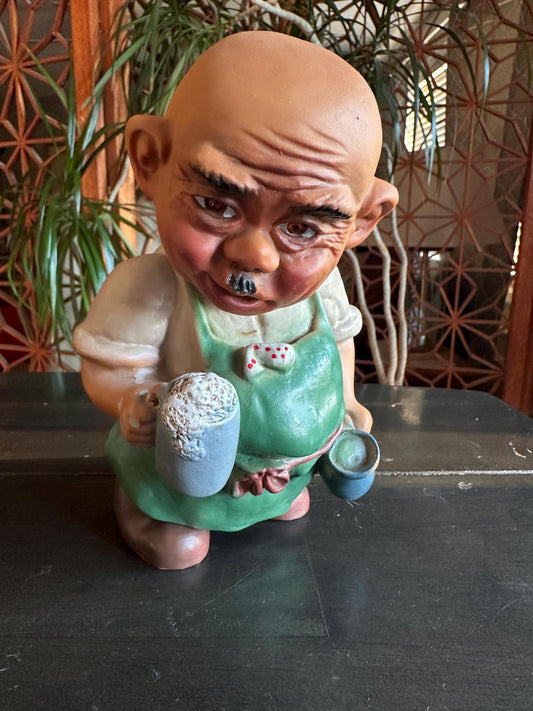 German Character Bar Man Nodder by Helco 1960's - Made in Germany