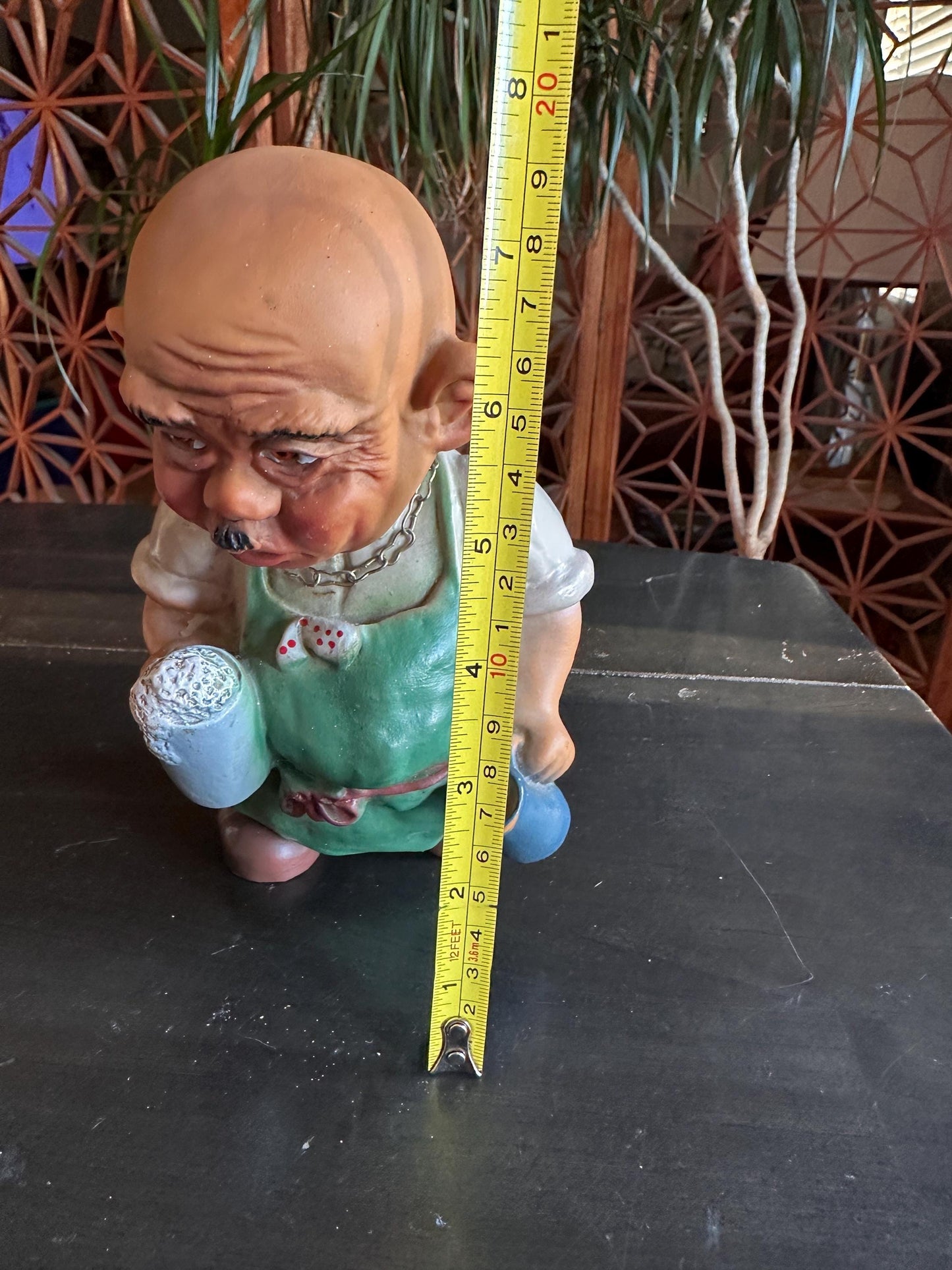 German Character Bar Man Nodder by Helco 1960's - Made in Germany