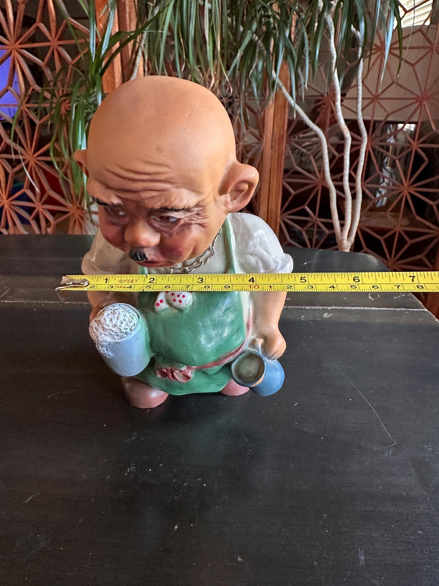 German Character Bar Man Nodder by Helco 1960's - Made in Germany