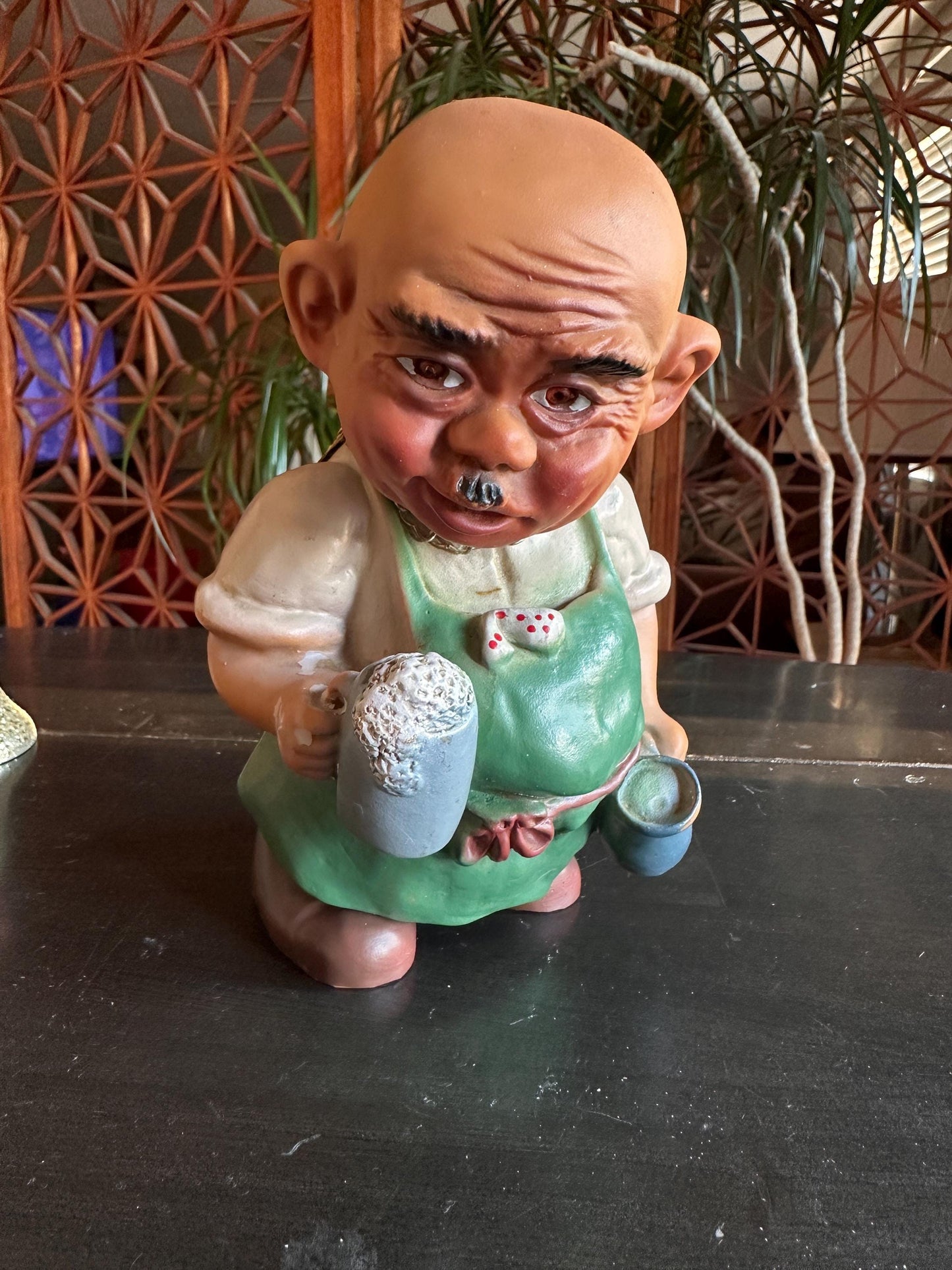 German Character Bar Man Nodder by Helco 1960's - Made in Germany