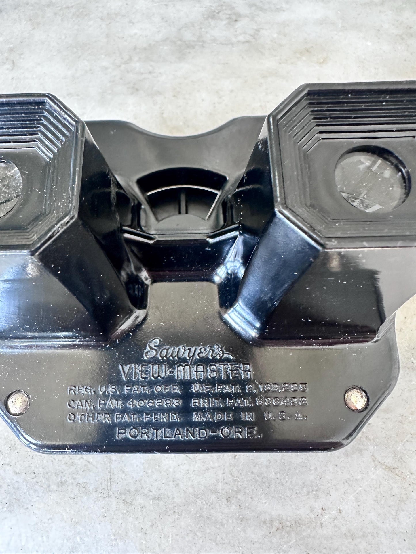 Sawyer VIEW-MASTER Stereoscope | View Master | Bakelite | Made in USA - Portland Oregon