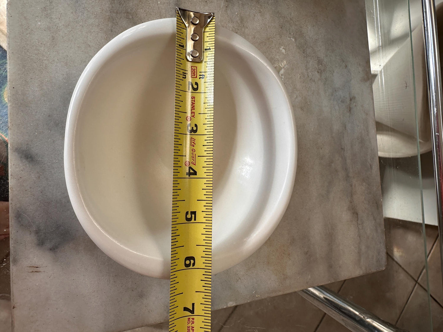 Vintage BOONTON WARE Melamine Cereal Bowl 1307-12, White - Set of 2