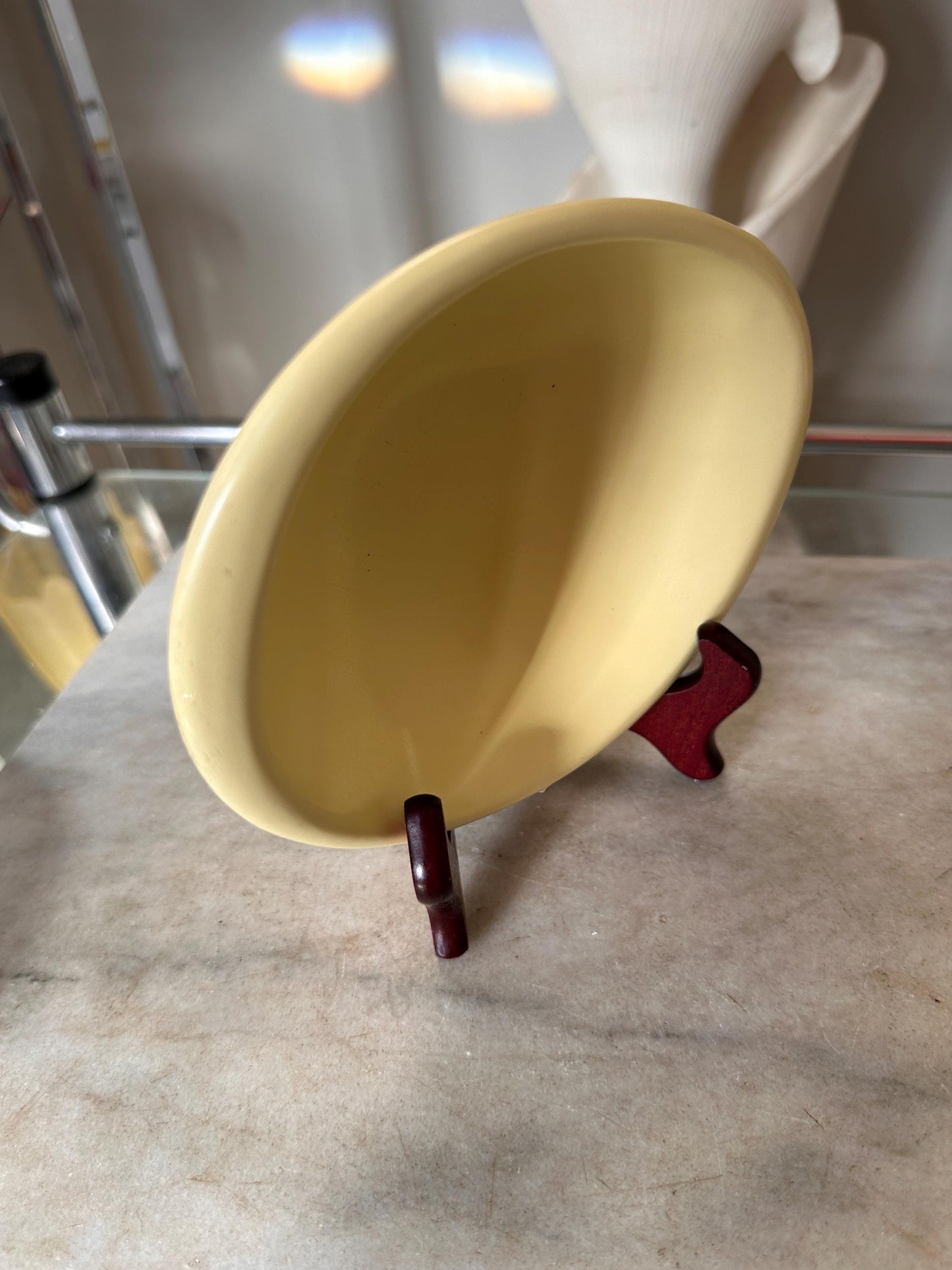 Vintage BOONTON WARE Melamine Cereal Bowl 1307-12, Yellow - Set of 2