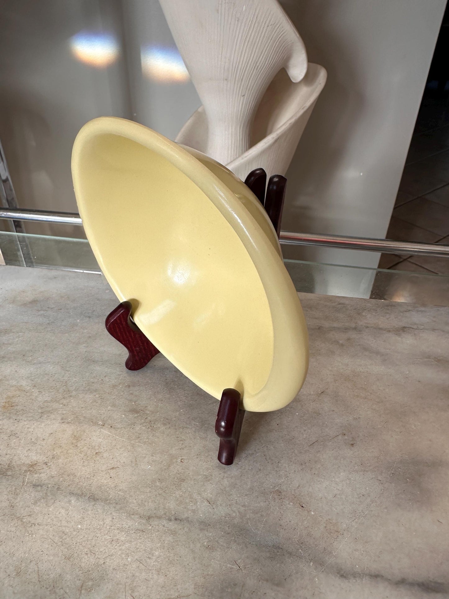 Vintage BOONTON WARE Melamine Cereal Bowl 1307-12, Yellow - Set of 2