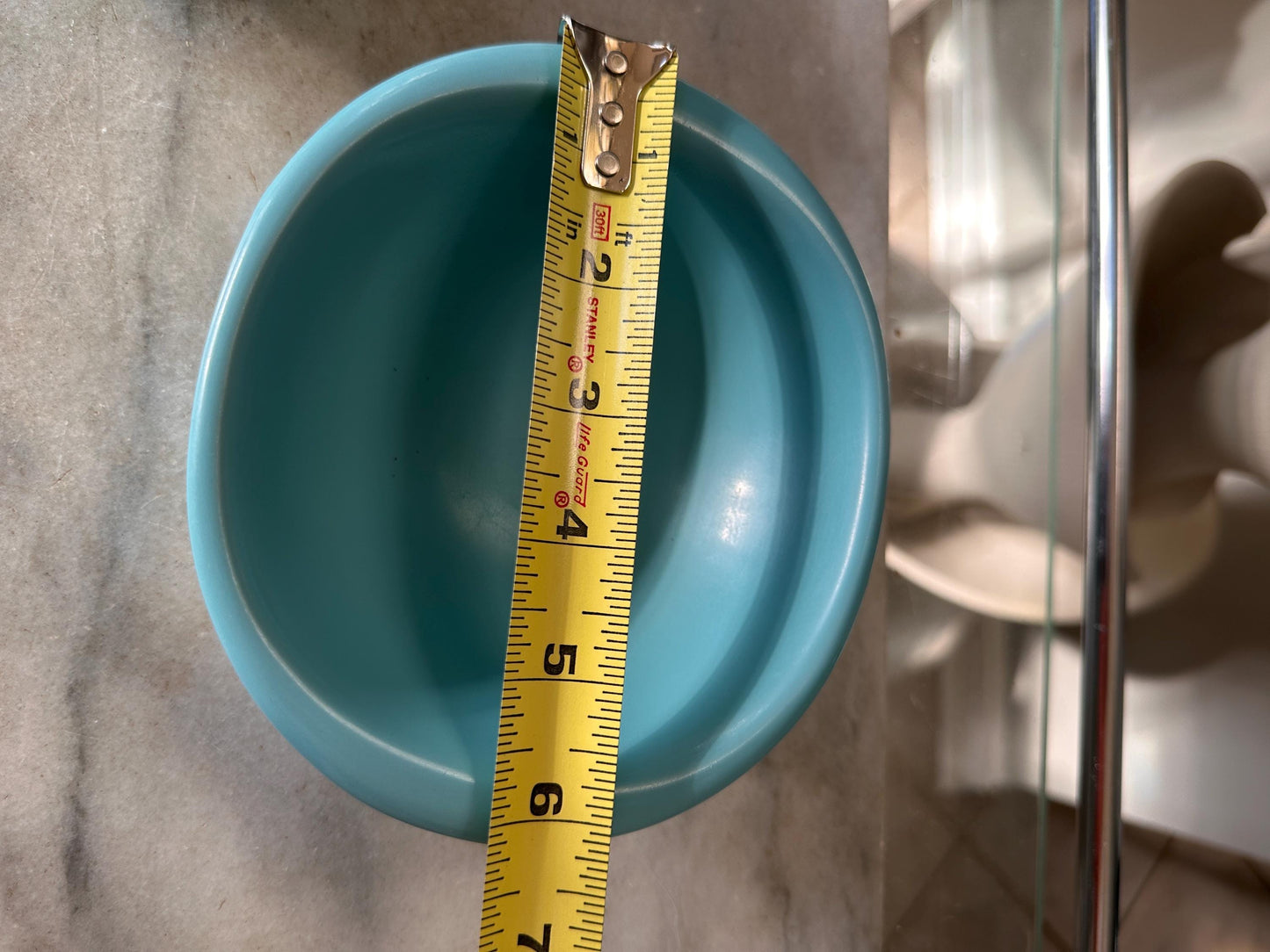 Vintage BOONTON WARE Melamine Cereal Bowl 1307-12, Turquoise - Set of 2