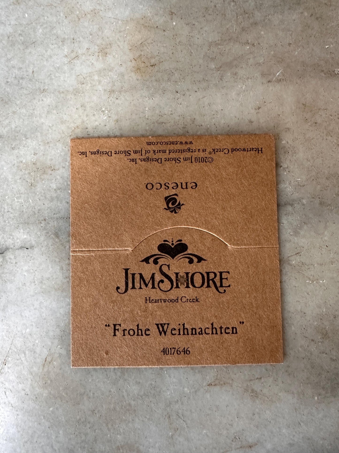 Jim Shore Heartwood Creek “Classic German Santa – Frohe Weihnachten” Figurine | 6.75” Holiday Collectible Santa in Original Box