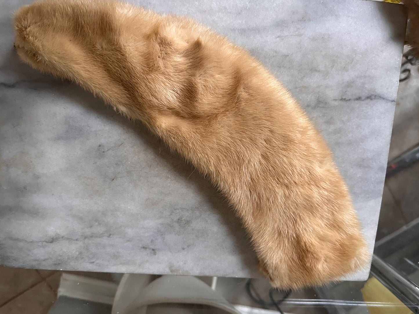 Vintage Set of 3 Genuine Fur / Mink Collars from the 1950s