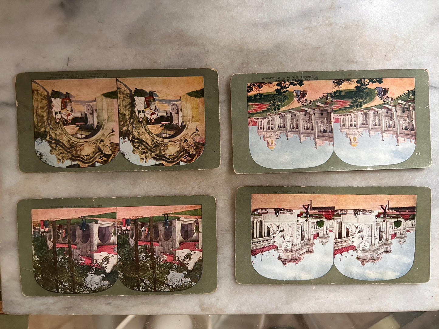Antique Stereoview Photo Cards Set of 25 | Vintage Stereographs Collection | Early 1900s 3D View Cards | Travel, Scenic & Genre Images