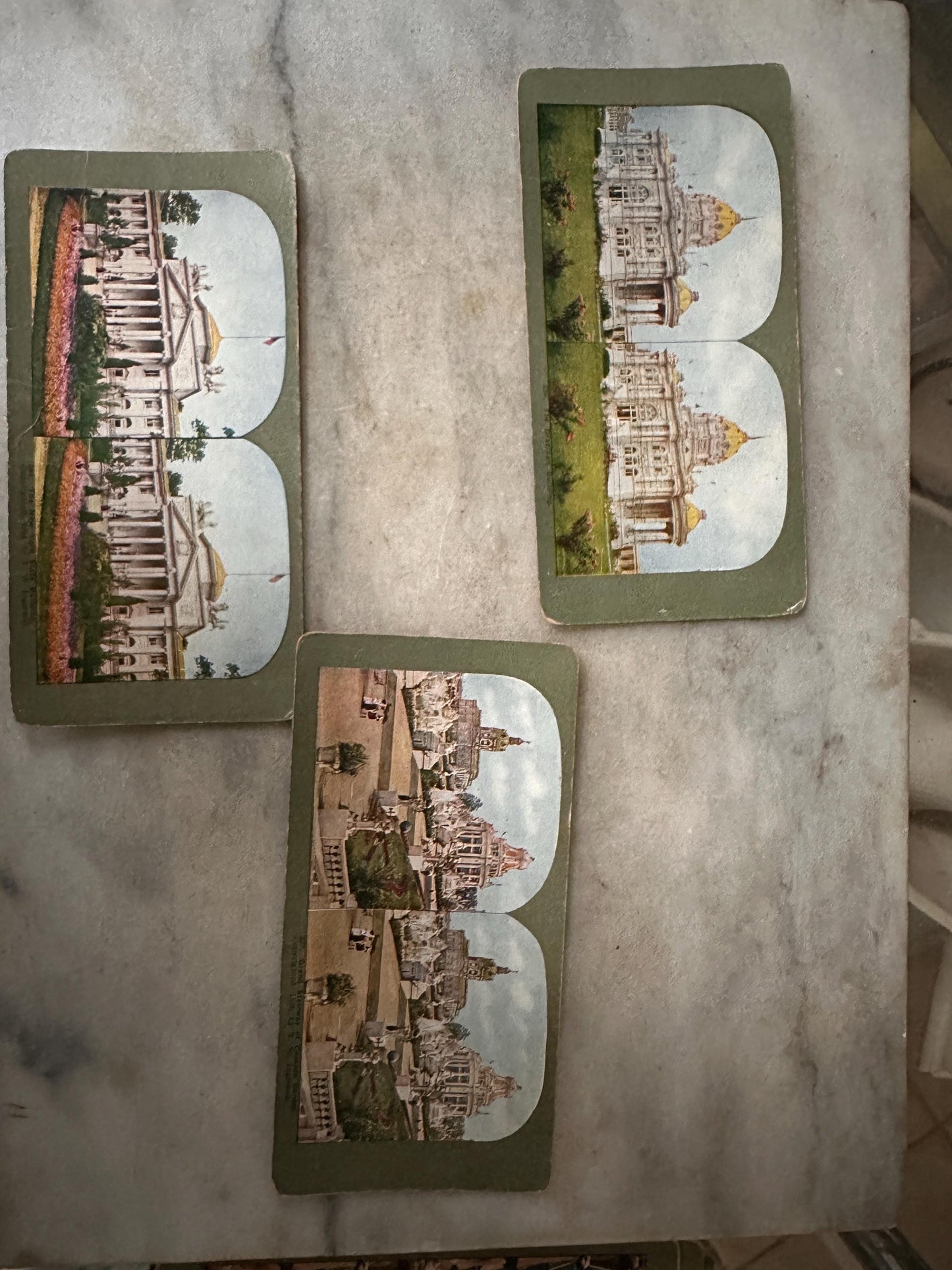 Antique Stereoview Photo Cards Set of 25 | Vintage Stereographs Collection | Early 1900s 3D View Cards | Travel, Scenic & Genre Images