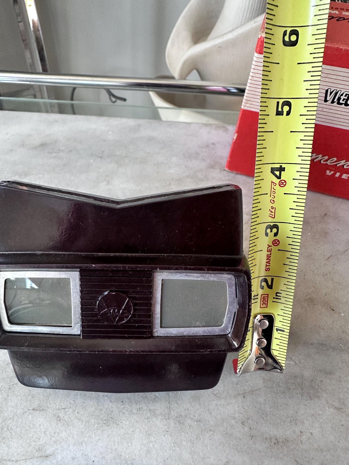 Sawyer VIEW-MASTER Stereoscope | Brown Bakelite | Portland Oregon | Original Box