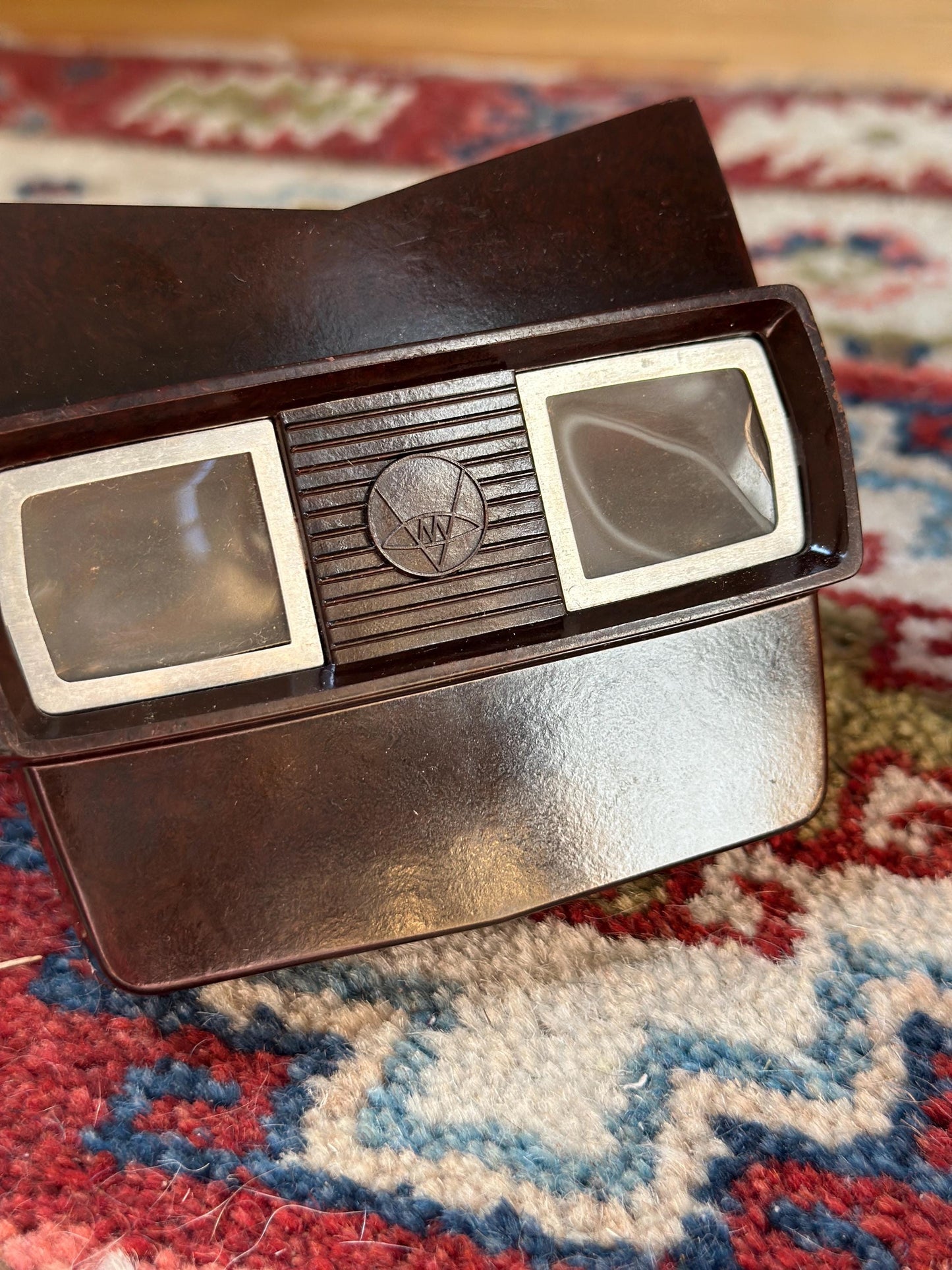 Sawyer VIEW-MASTER Stereoscope | Brown Bakelite | Portland Oregon | Original Box