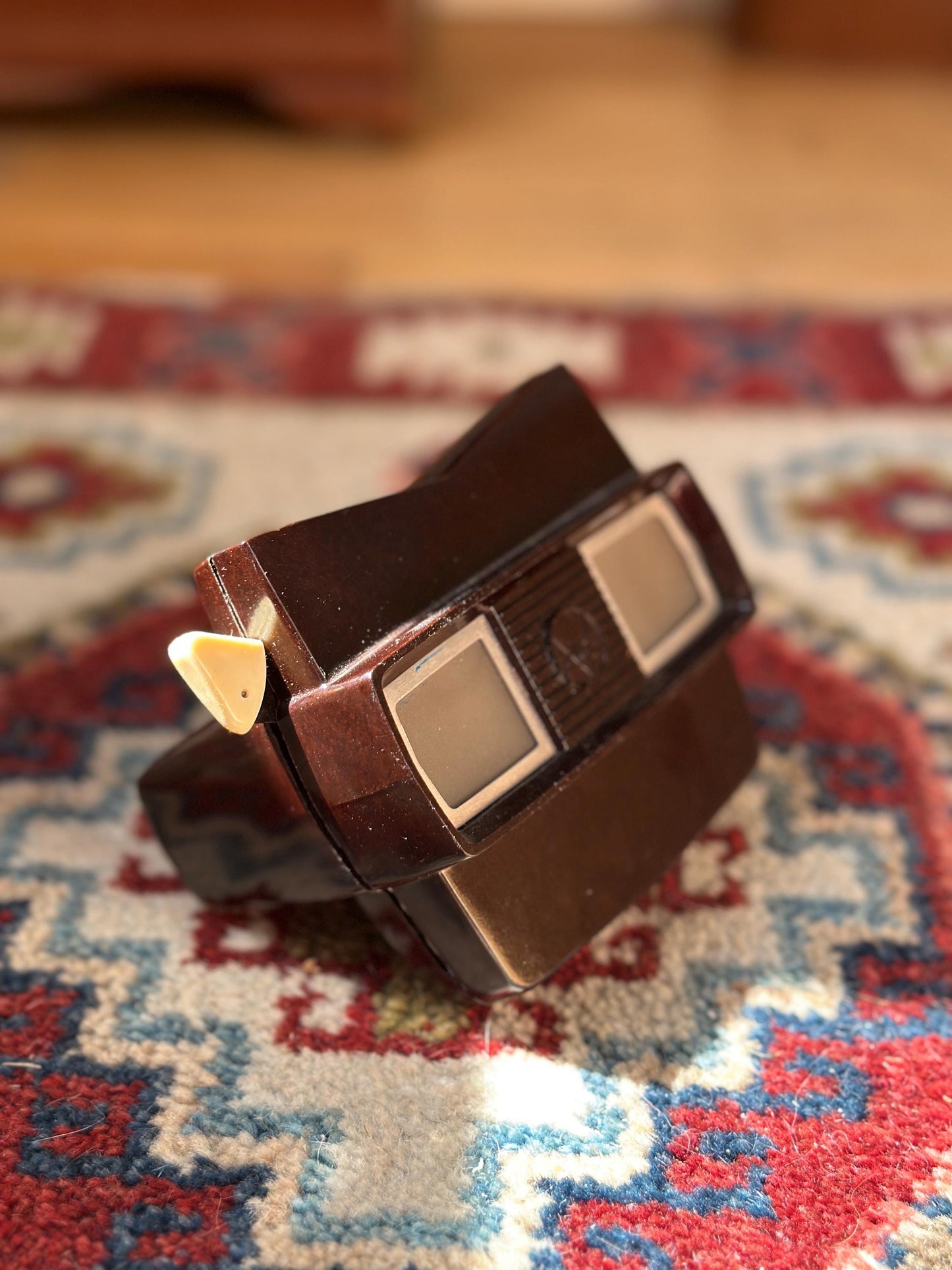 Sawyer VIEW-MASTER Stereoscope | Brown Bakelite | Portland Oregon | With Original Box Bottom