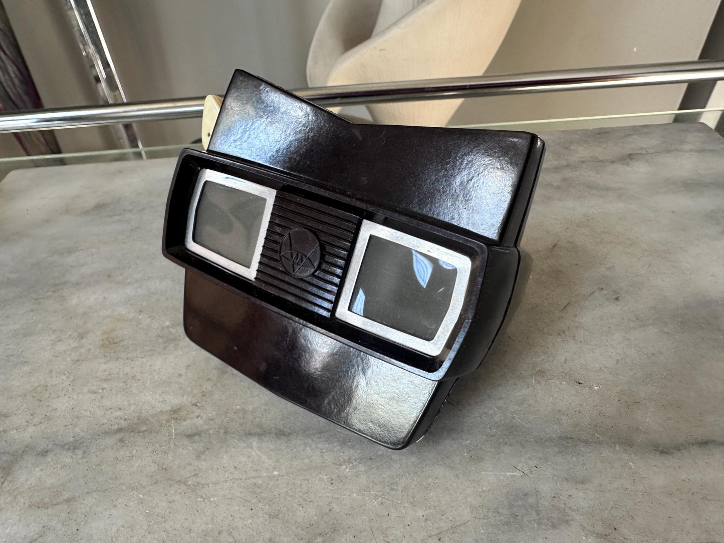 Sawyer VIEW-MASTER Stereoscope | Brown Bakelite | Portland Oregon | With Original Box Bottom