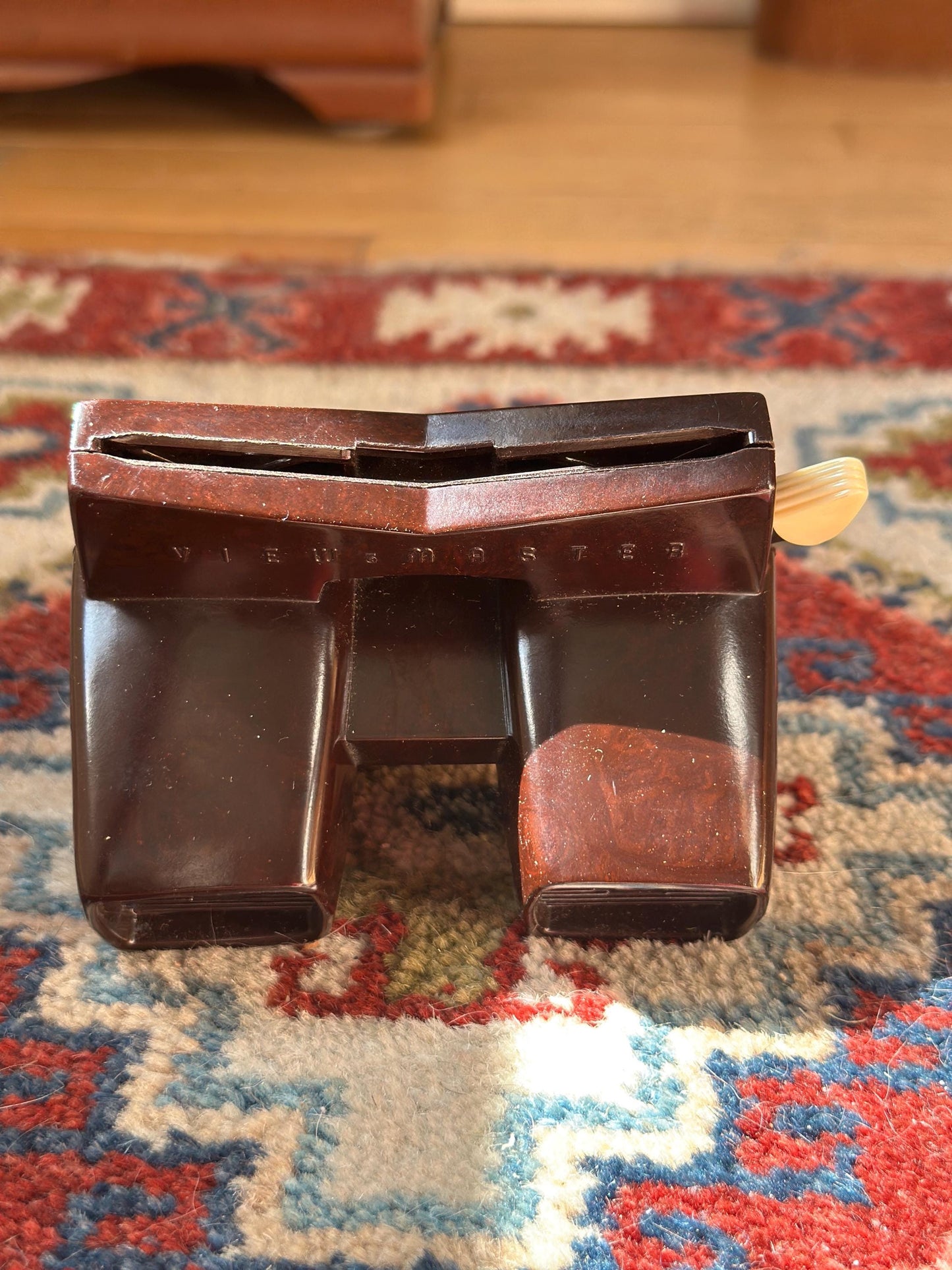 Sawyer VIEW-MASTER Stereoscope | Brown Bakelite | Portland Oregon | With Original Box Bottom