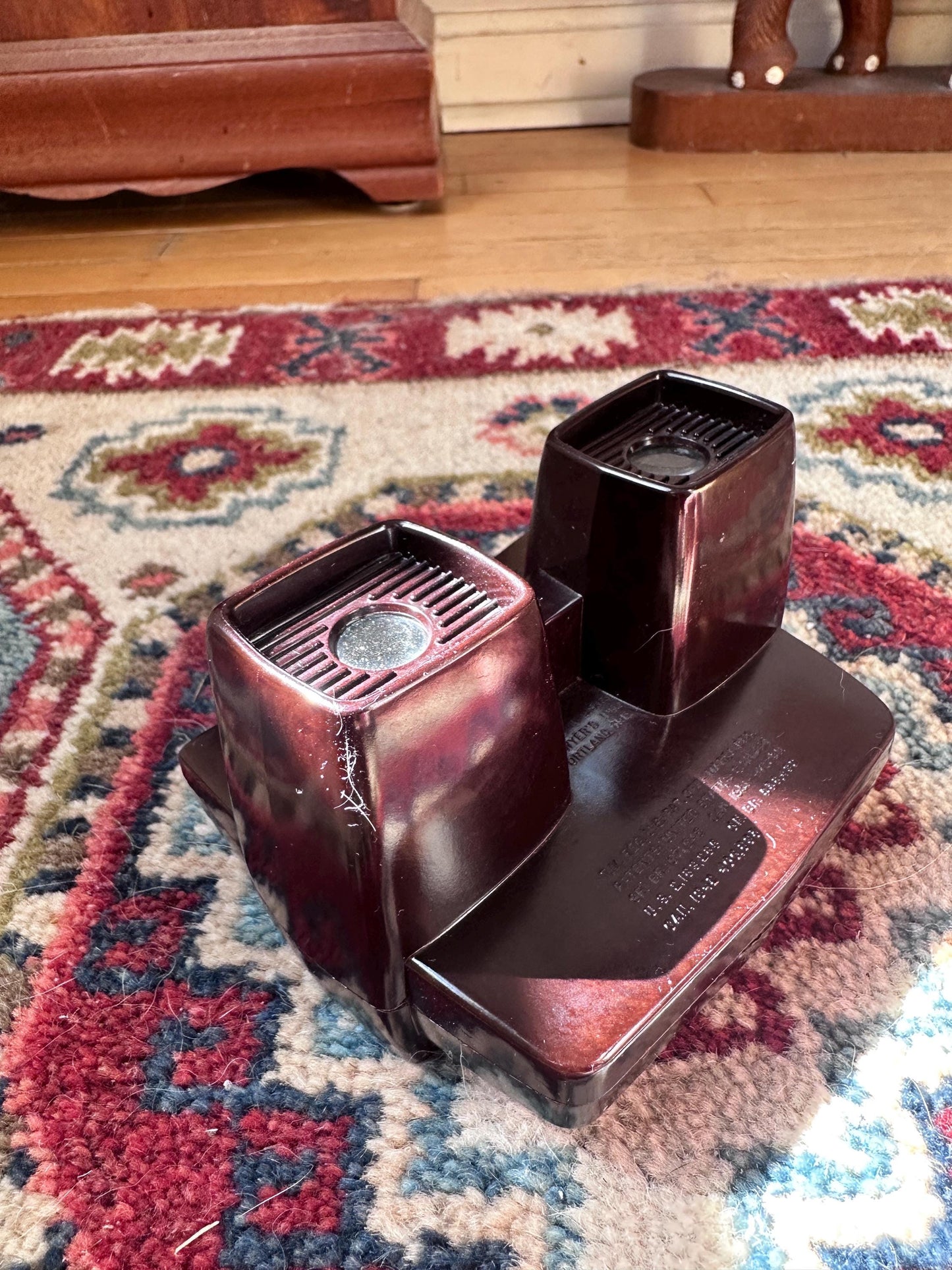 Sawyer VIEW-MASTER Stereoscope | Brown Bakelite | Portland Oregon | With Original Box Bottom