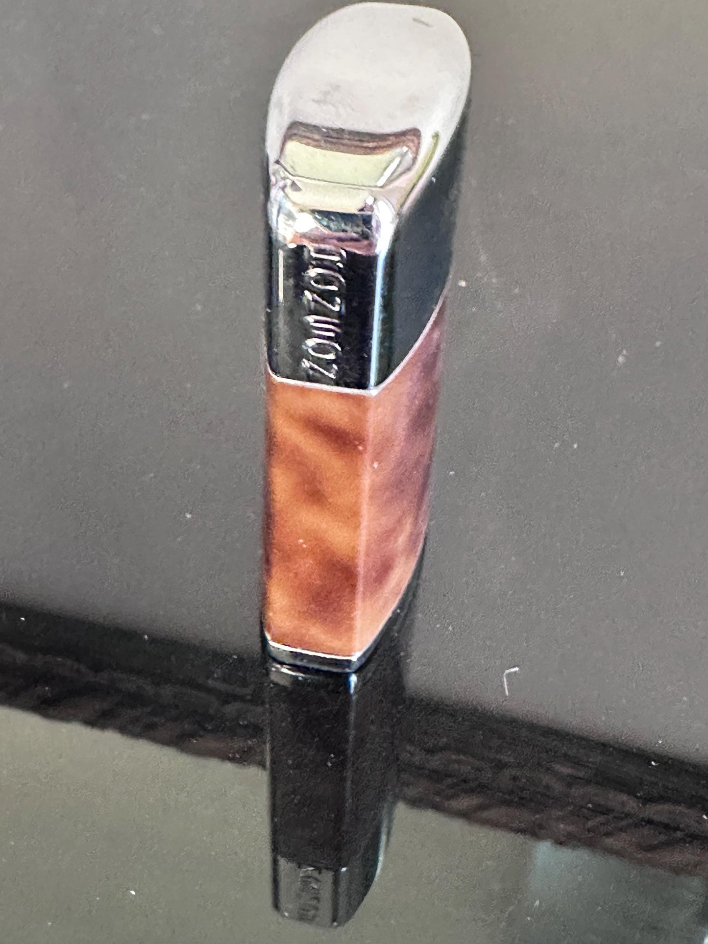 Vintage 1950s Ronson Windlite Lighter | Faux Wood & Chrome | Mid Century Windproof Outdoor Lighter | Retro Smoking Accessory Collectible