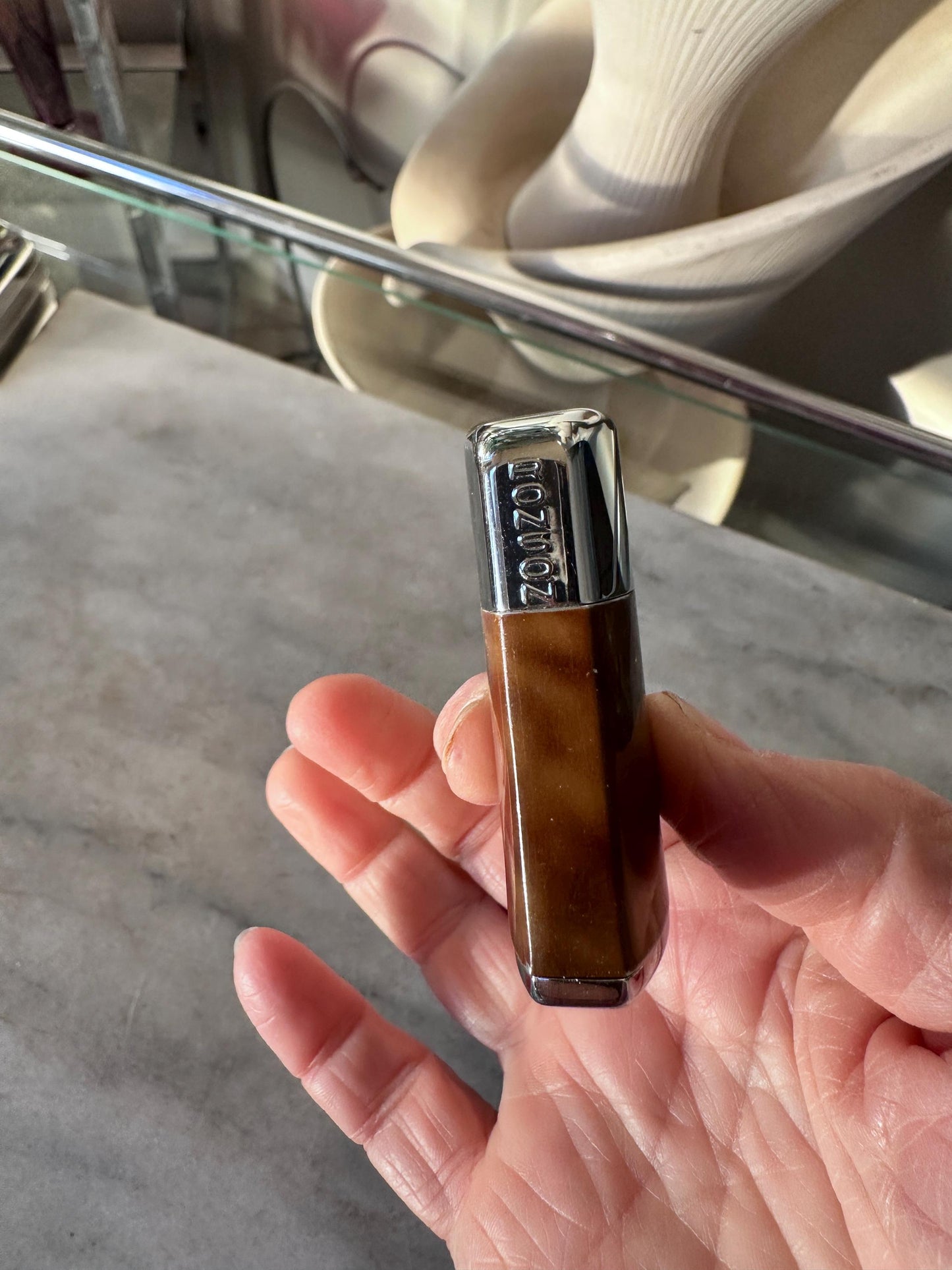 Vintage 1950s Ronson Windlite Lighter | Faux Wood & Chrome | Mid Century Windproof Outdoor Lighter | Retro Smoking Accessory Collectible