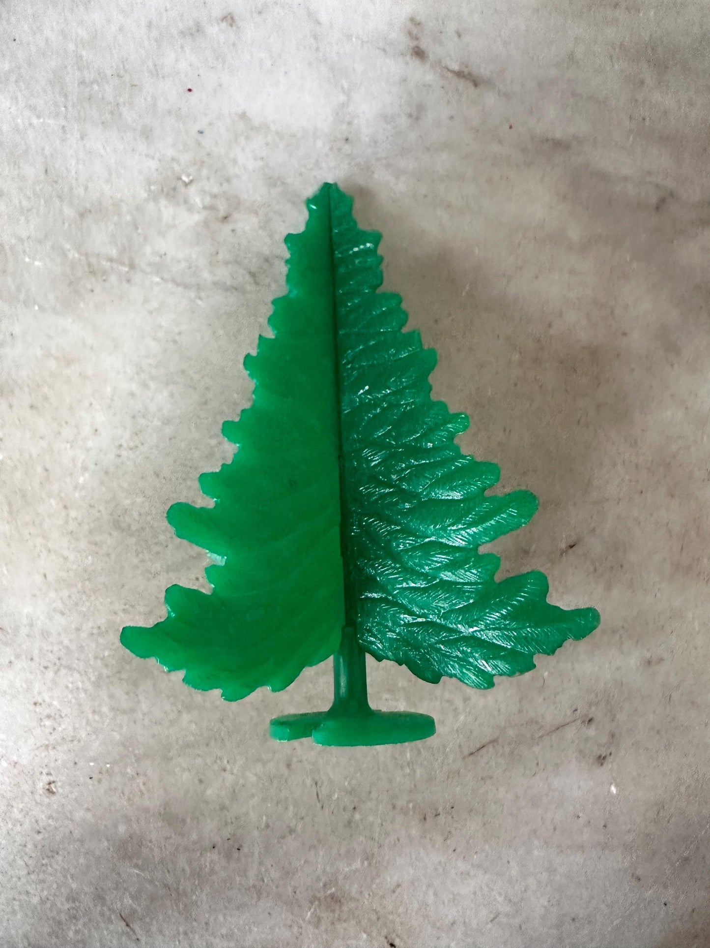 Vintage Lot of 11 Vintage Plasticville - O-O27 - #TR-6 Green Spruce Trees