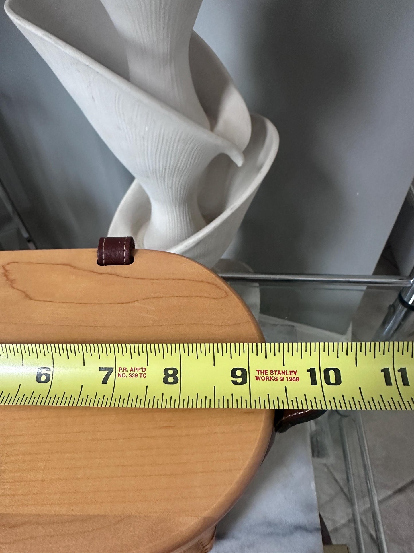 Longaberger 2000 Large Saddlebrook Purse Basket | Signed + Dated | Leather Strap + Hang Tag | Liner & Booklet Included | Collectible Basket