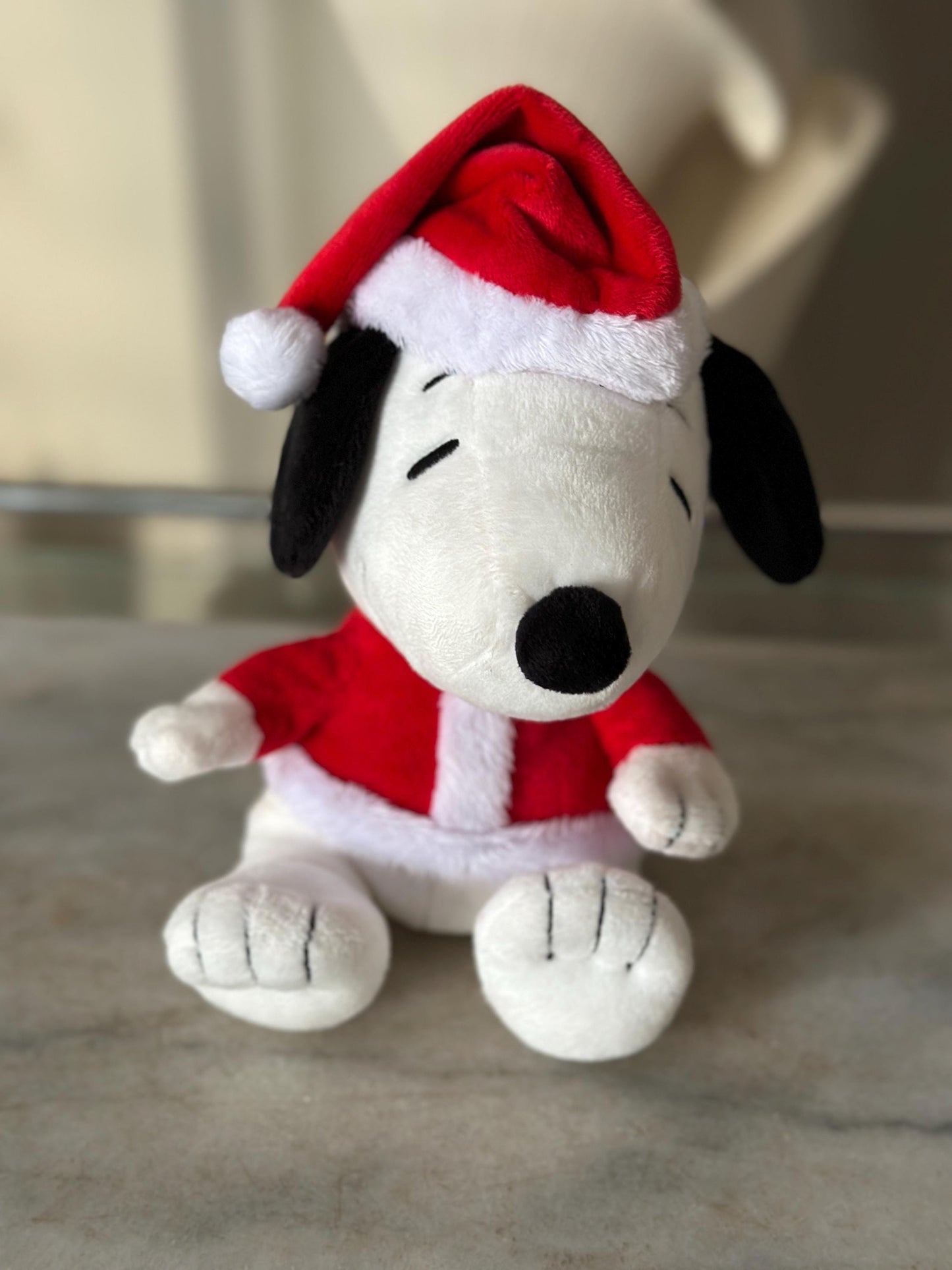 Vintage Hallmark Peanuts Christmas Gift Set – The Joy of a Peanuts Christmas Book & Snoopy Santa Plush