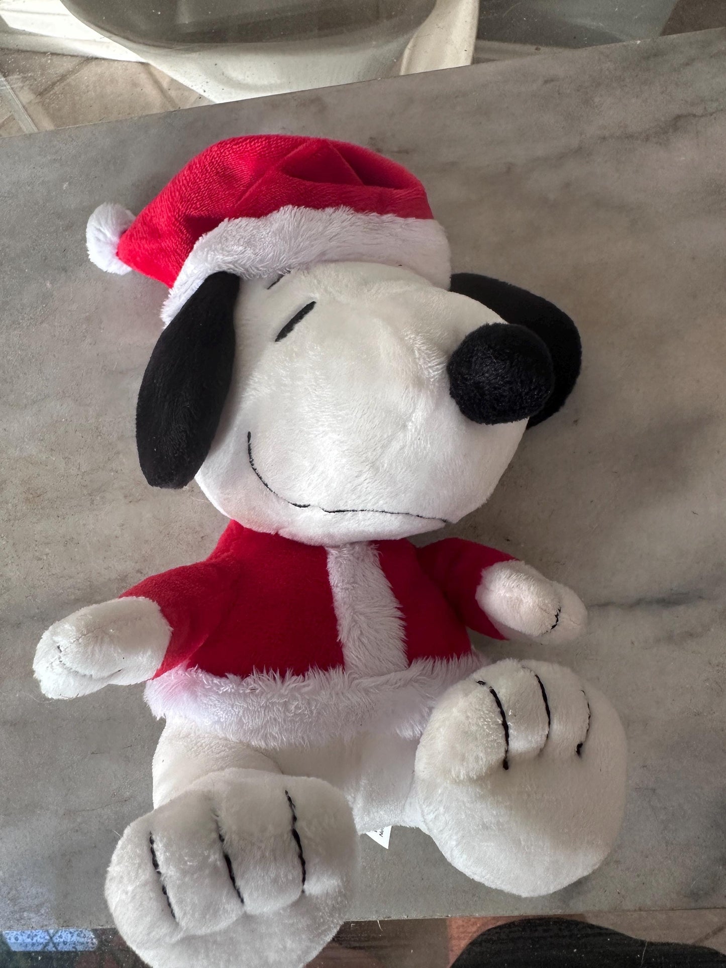 Vintage Hallmark Peanuts Christmas Gift Set – The Joy of a Peanuts Christmas Book & Snoopy Santa Plush