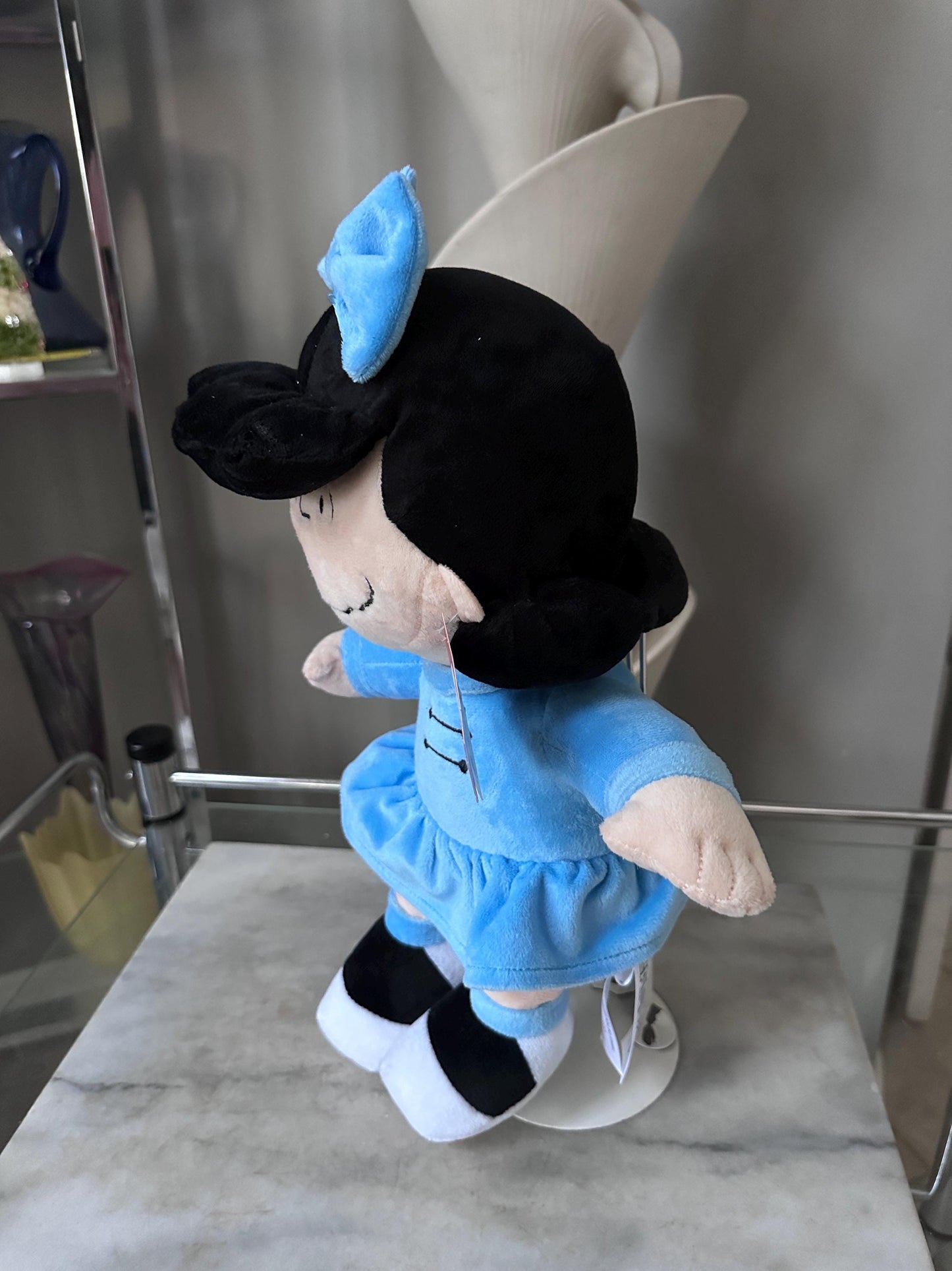 Vintage Peanuts Lucy Plush with Original Hang Tag | 16” Animal Adventure Stuffed Character | Snoopy & Charlie Brown Collectible