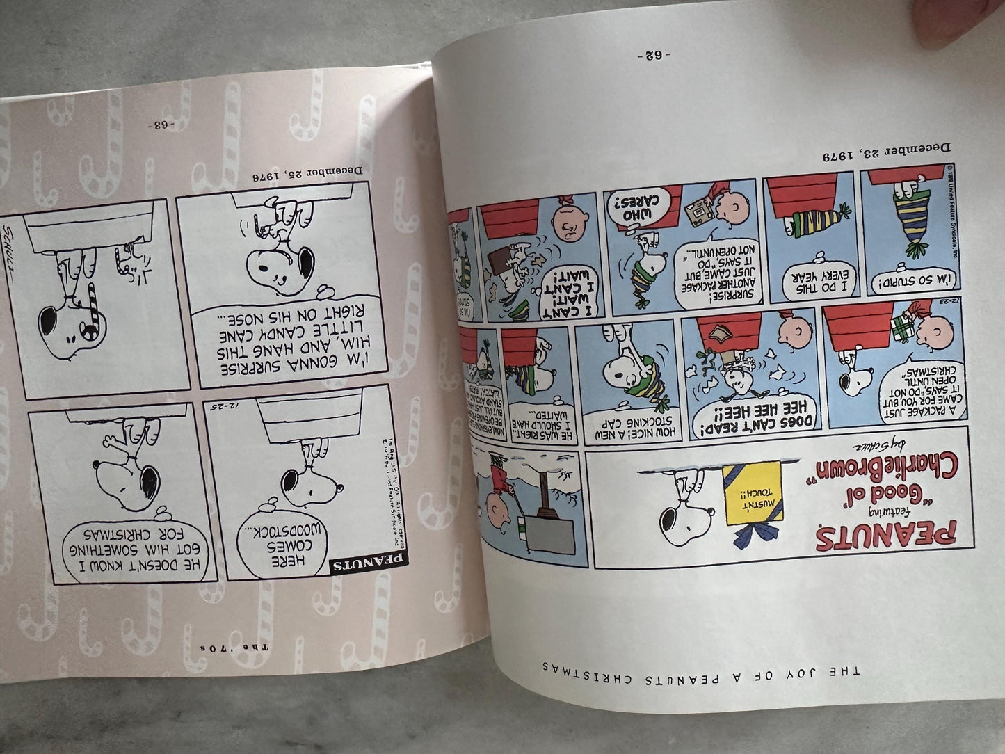 Vintage Hallmark Peanuts Christmas Gift Set – The Joy of a Peanuts Christmas Book & Snoopy Santa Plush