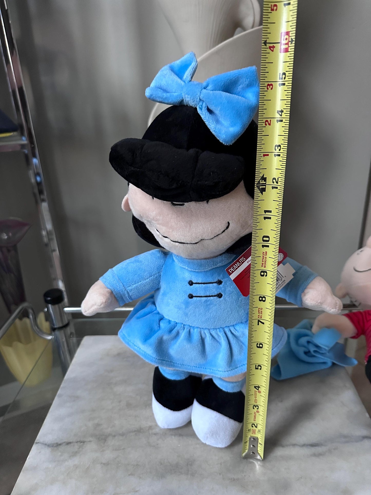 Vintage Peanuts Lucy Plush with Original Hang Tag | 16” Animal Adventure Stuffed Character | Snoopy & Charlie Brown Collectible