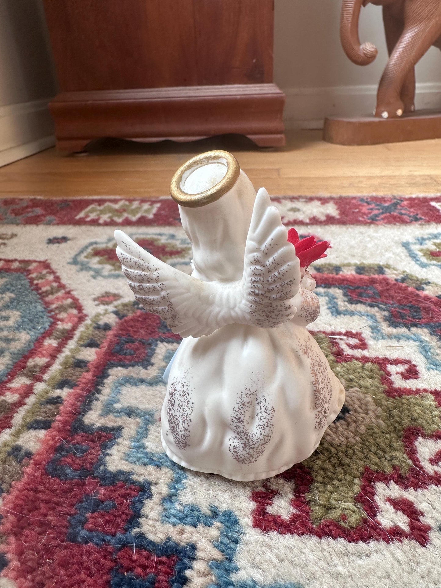Vintage Lefton Japan December Angel Christmas Figurine | Mid-Century Holiday Collectible (PLEASE READ DESCRIPTION)