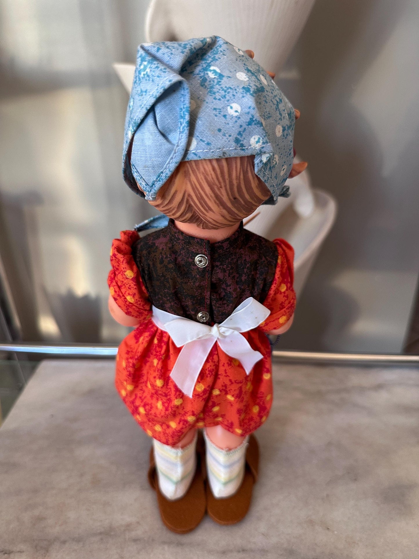 Vintage Goebel Hummel Doll Set – Liesl “Happy Pastime” & Felix the Chimney Sweep – 11” Vinyl Dolls – Germany – Original Packaging Included