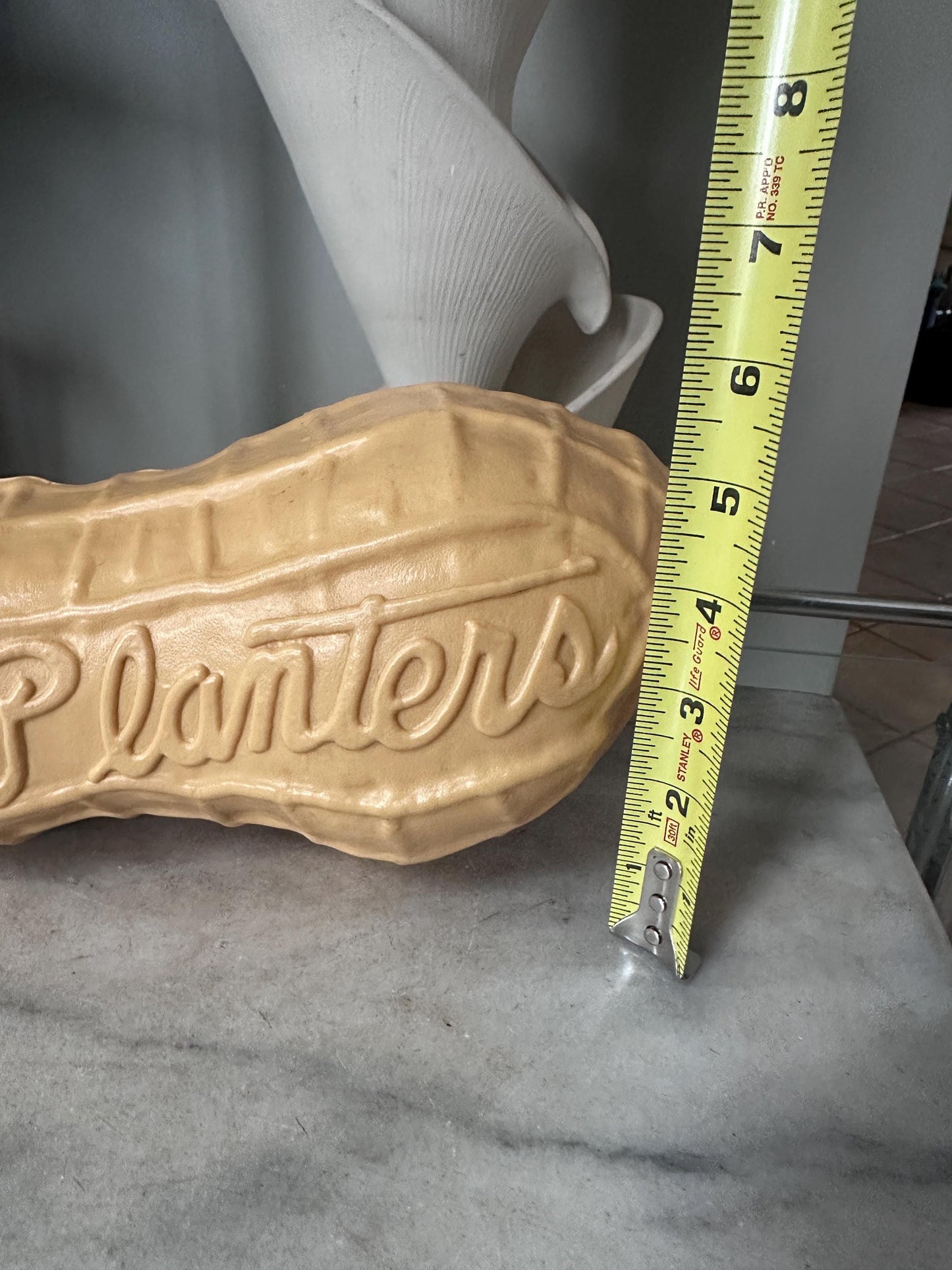 Vintage Planters Peanut Plastic Storage Container | Mr. Peanut Advertising Collectible | Retro Kitchen Canister | Planters Peanuts Memorabil