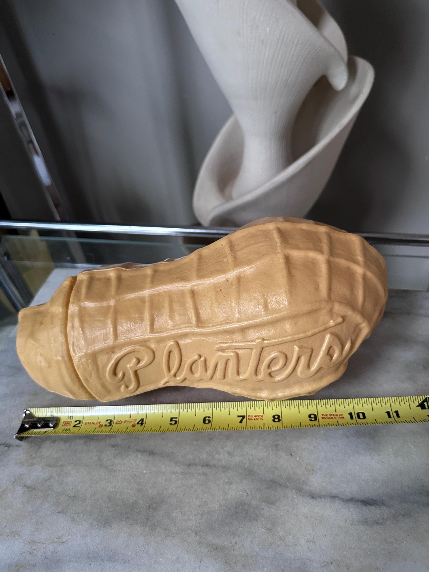 Vintage Planters Peanut Plastic Storage Container | Mr. Peanut Advertising Collectible | Retro Kitchen Canister | Planters Peanuts Memorabil