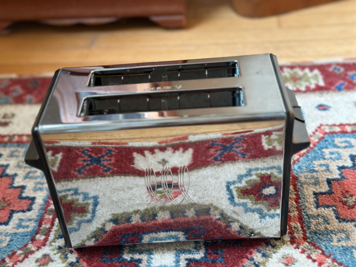 Vintage McGraw-Edison Toastmaster B700B Toaster | Chrome & Black 2-Slice Toaster | Tested, Working | Mid-Century Kitchen Appliance | Retro