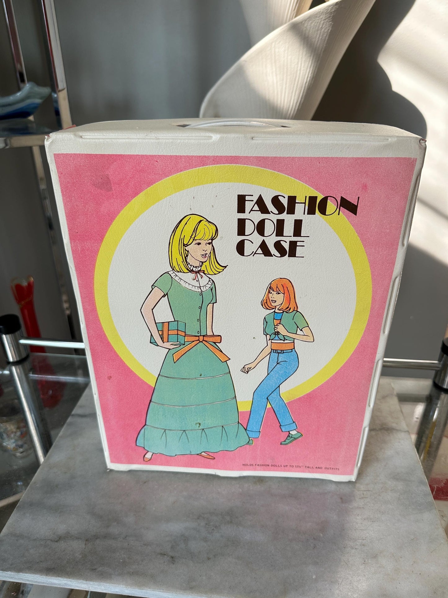 Vintage Fashion Doll Case Holds Barbie & Clothes