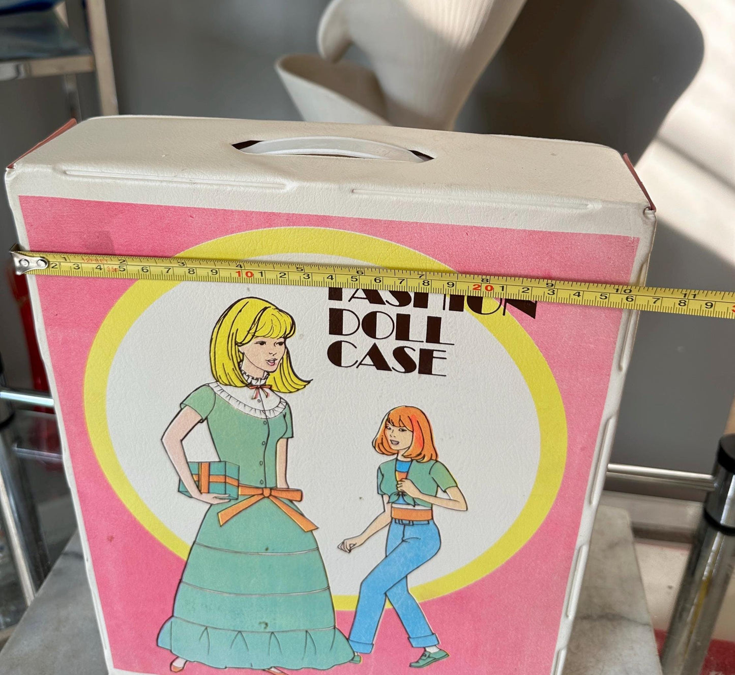Vintage Fashion Doll Case Holds Barbie & Clothes