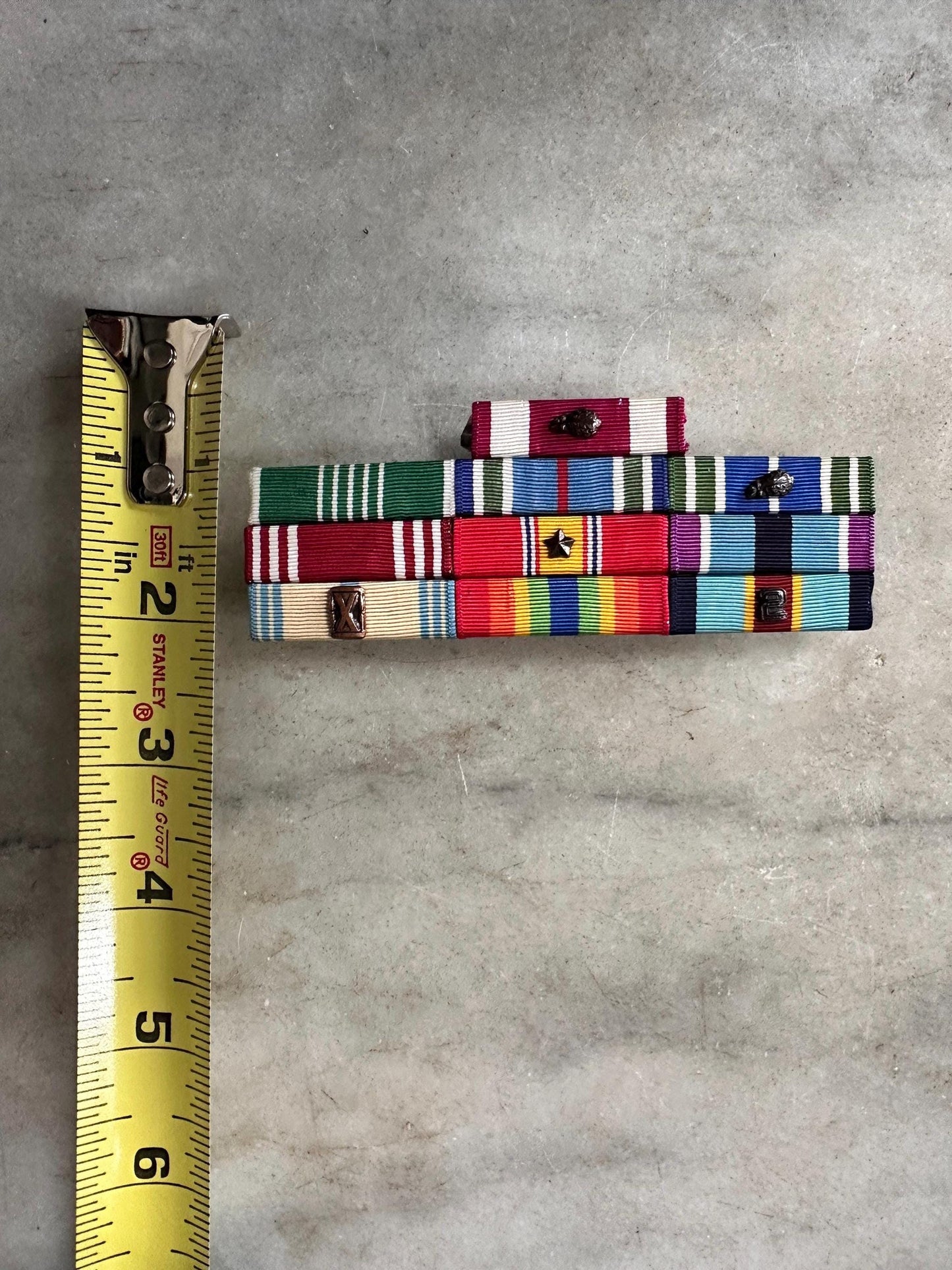 US Modern War in Afghanistan Era 10 Ribbon Bar Set (Army)