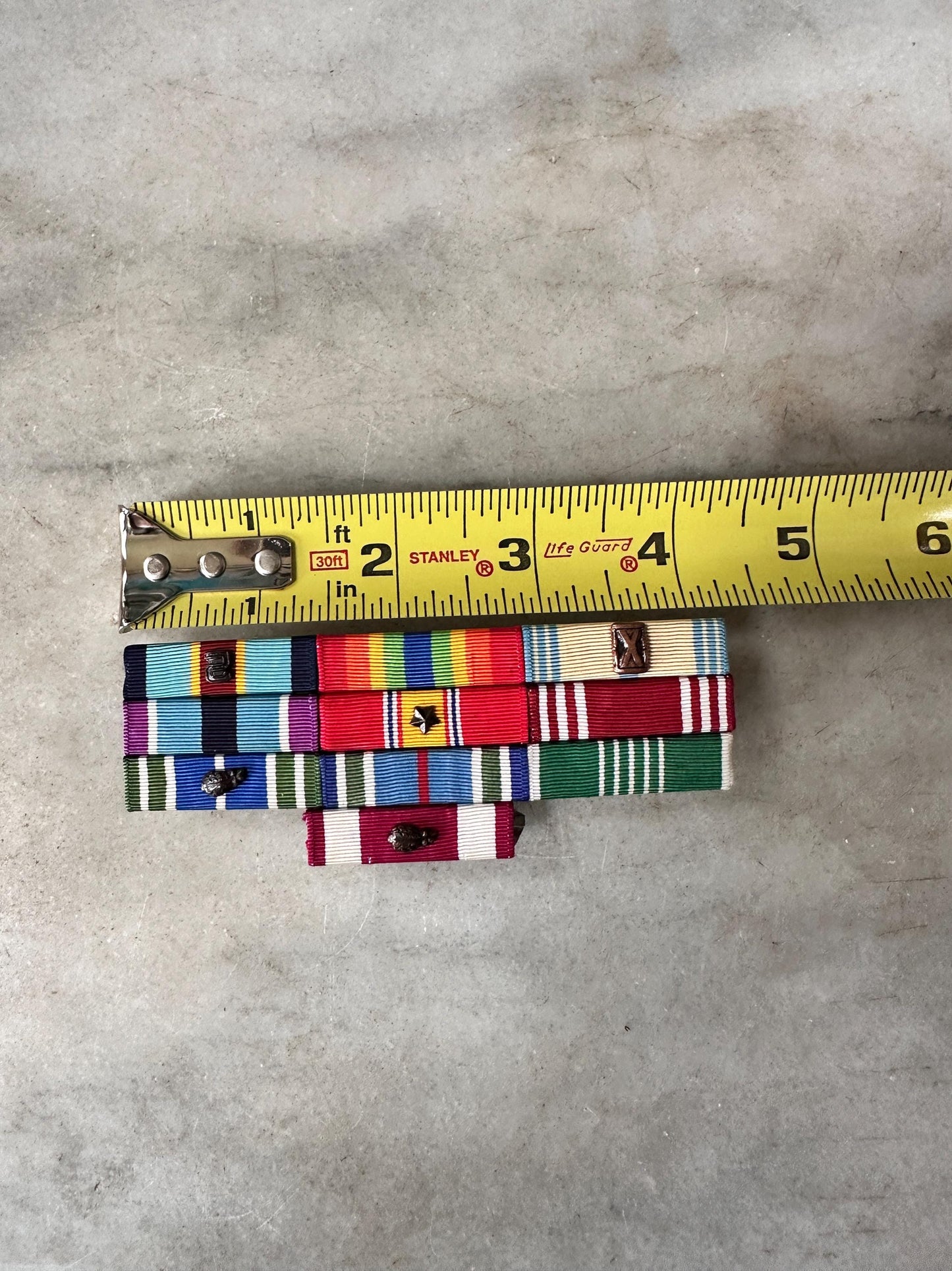 US Modern War in Afghanistan Era 10 Ribbon Bar Set (Army)