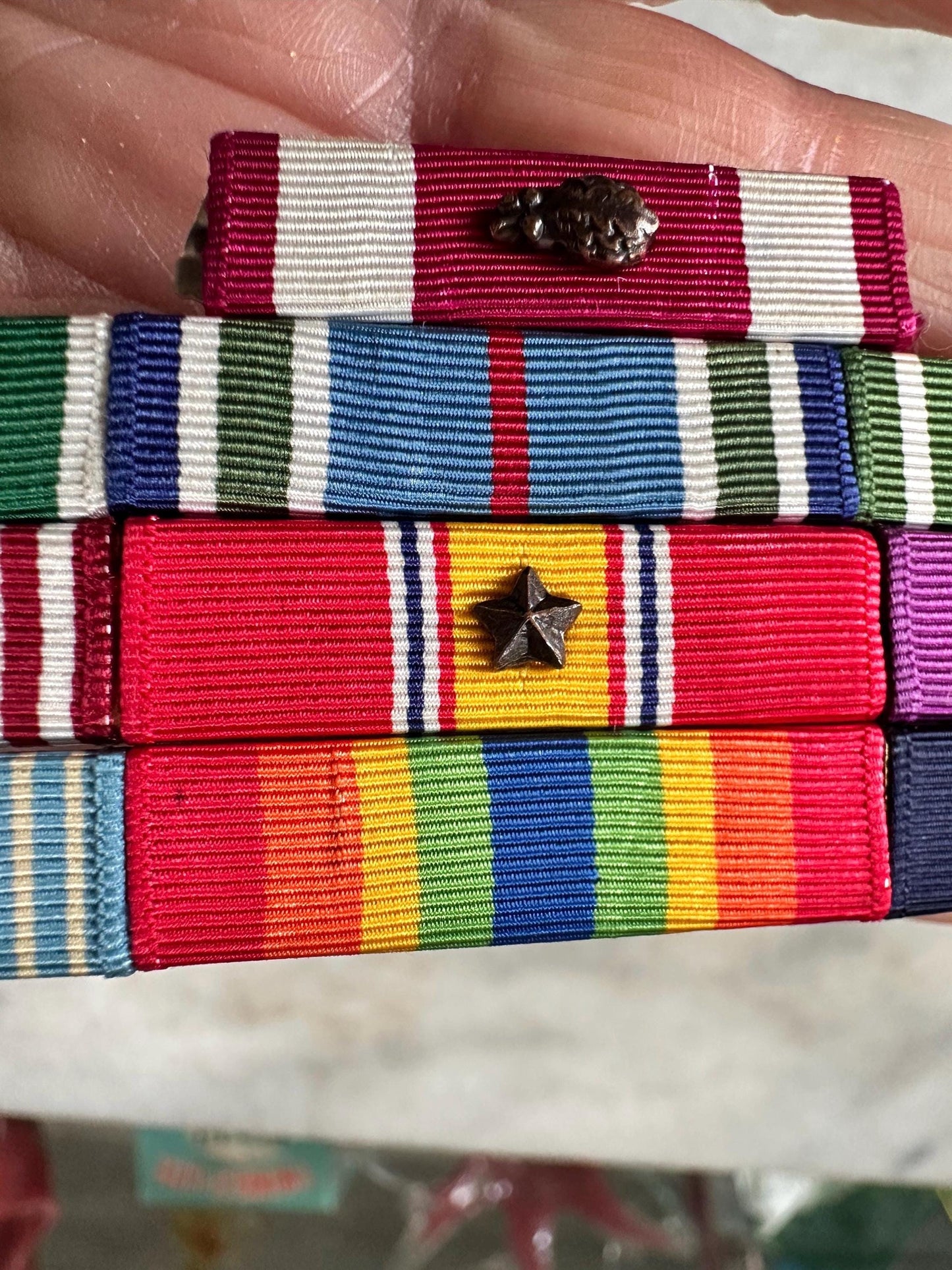 US Modern War in Afghanistan Era 10 Ribbon Bar Set (Army)