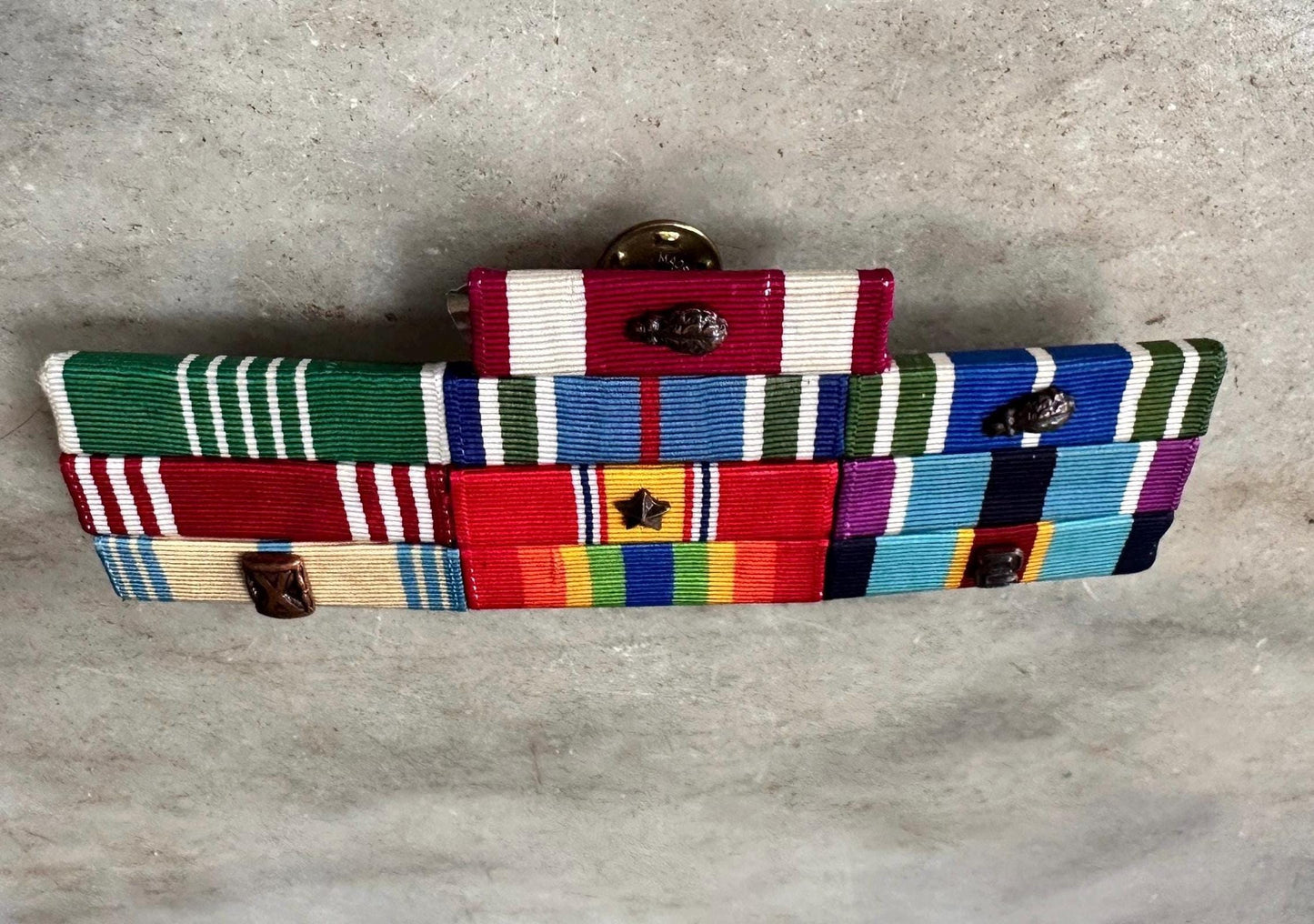US Modern War in Afghanistan Era 10 Ribbon Bar Set (Army)